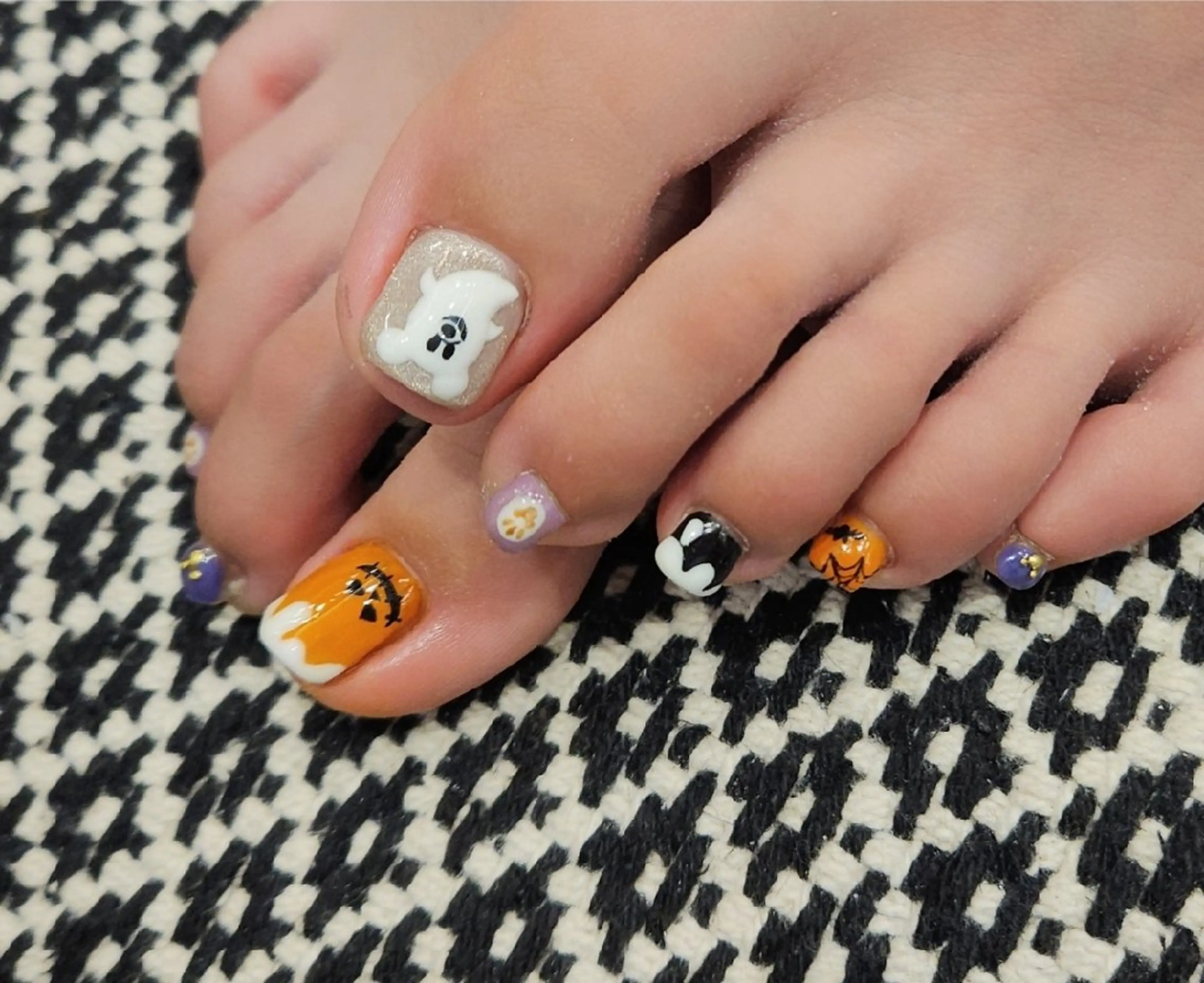 ネイル フットネイル 関口 友菜のヘアスタイル