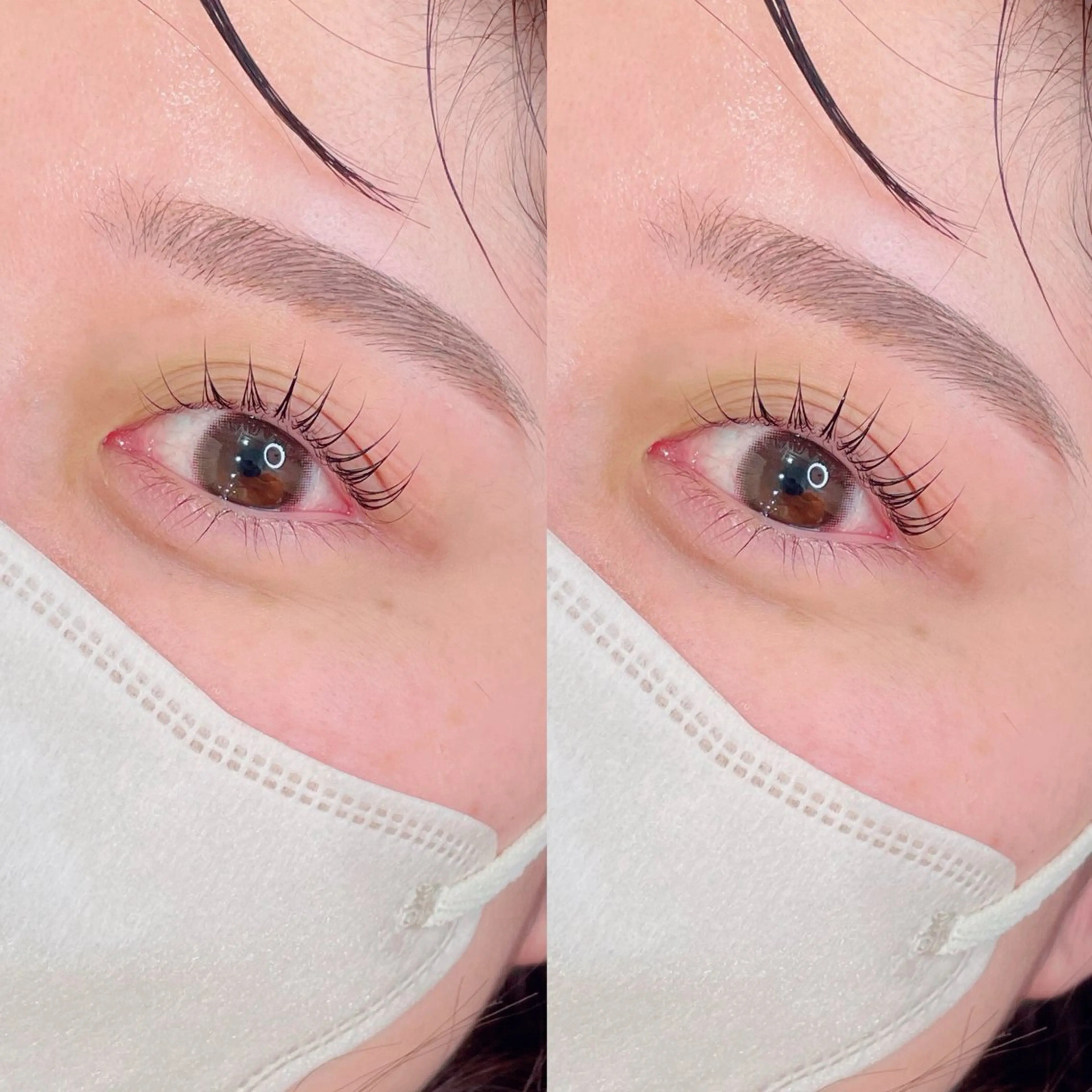 マツエク・マツパ 一重×まつ毛パーマ men'sアイブロウ まつ毛パーマ/さちのマツエク・マツパデザイン