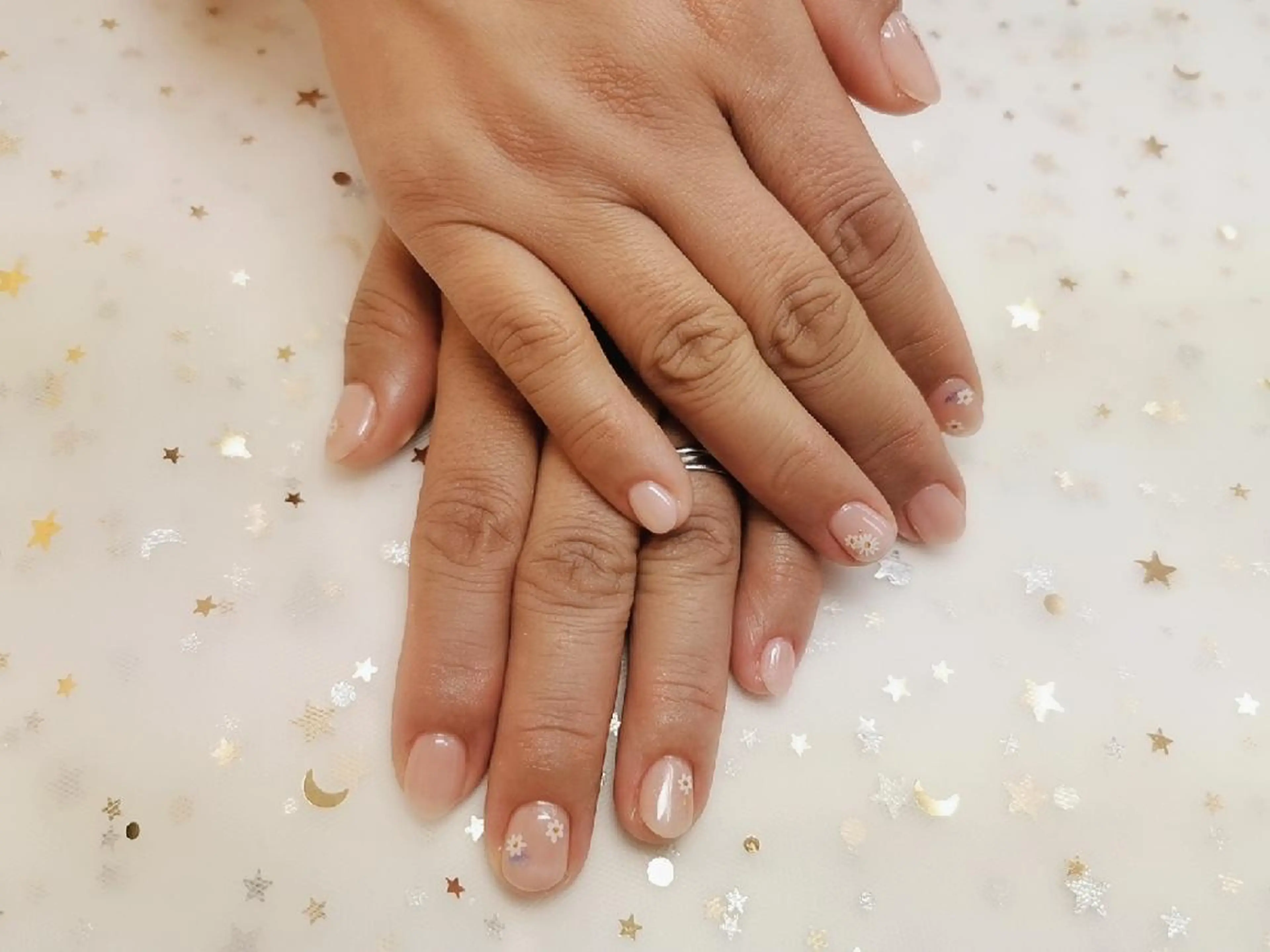 ネイル ショート ハンドネイル 上福岡 らんらんのネイルデザイン