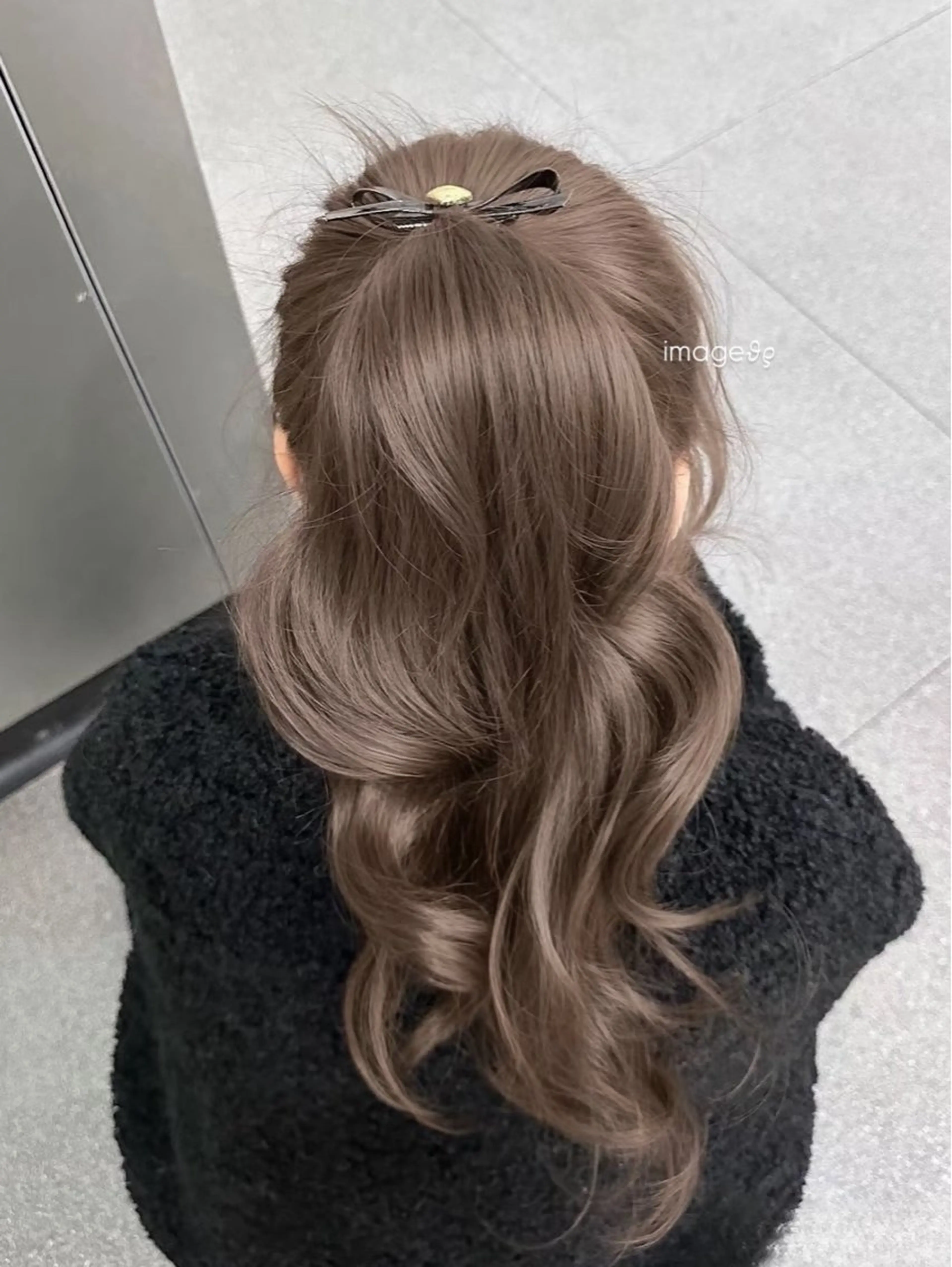 カラー ヘアカラー トリートメント 🎀透明感ベージュ 🎀Anju/渋谷のヘアスタイル