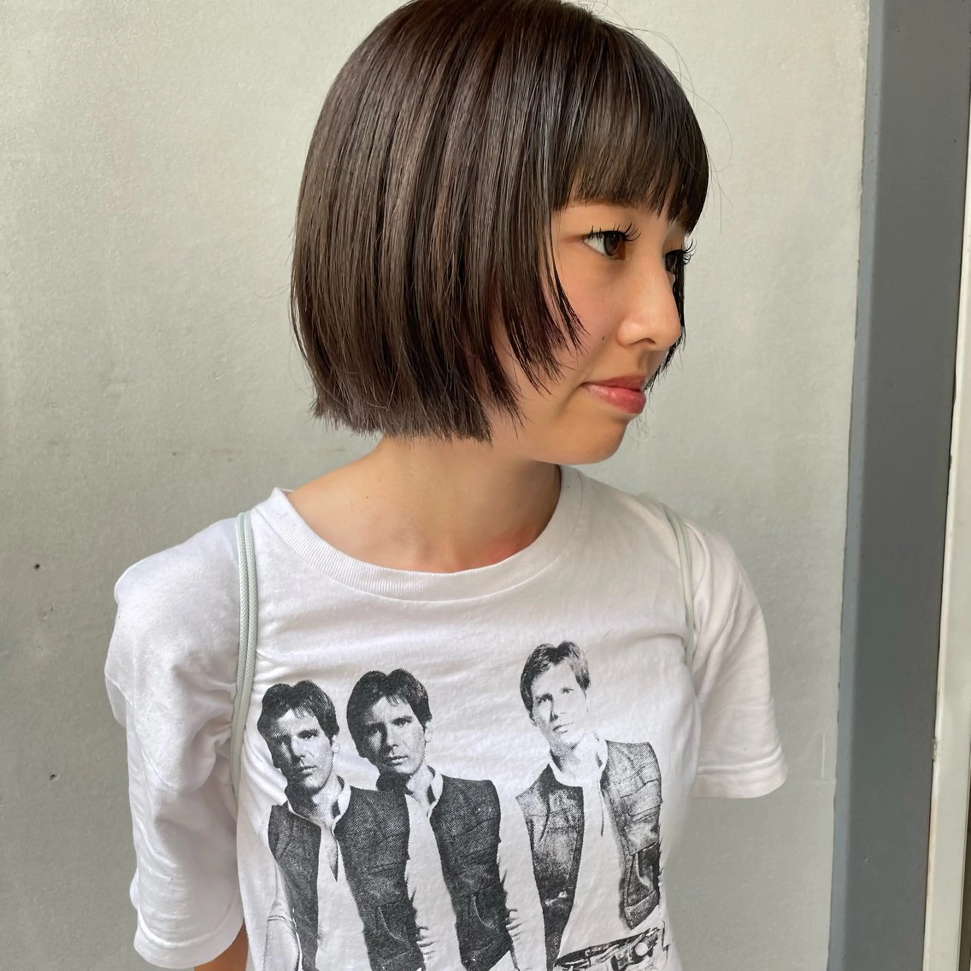 ショート カラー カット ヘアカラー ハナ🌼 梅田/ボブ/パーマのヘアスタイル