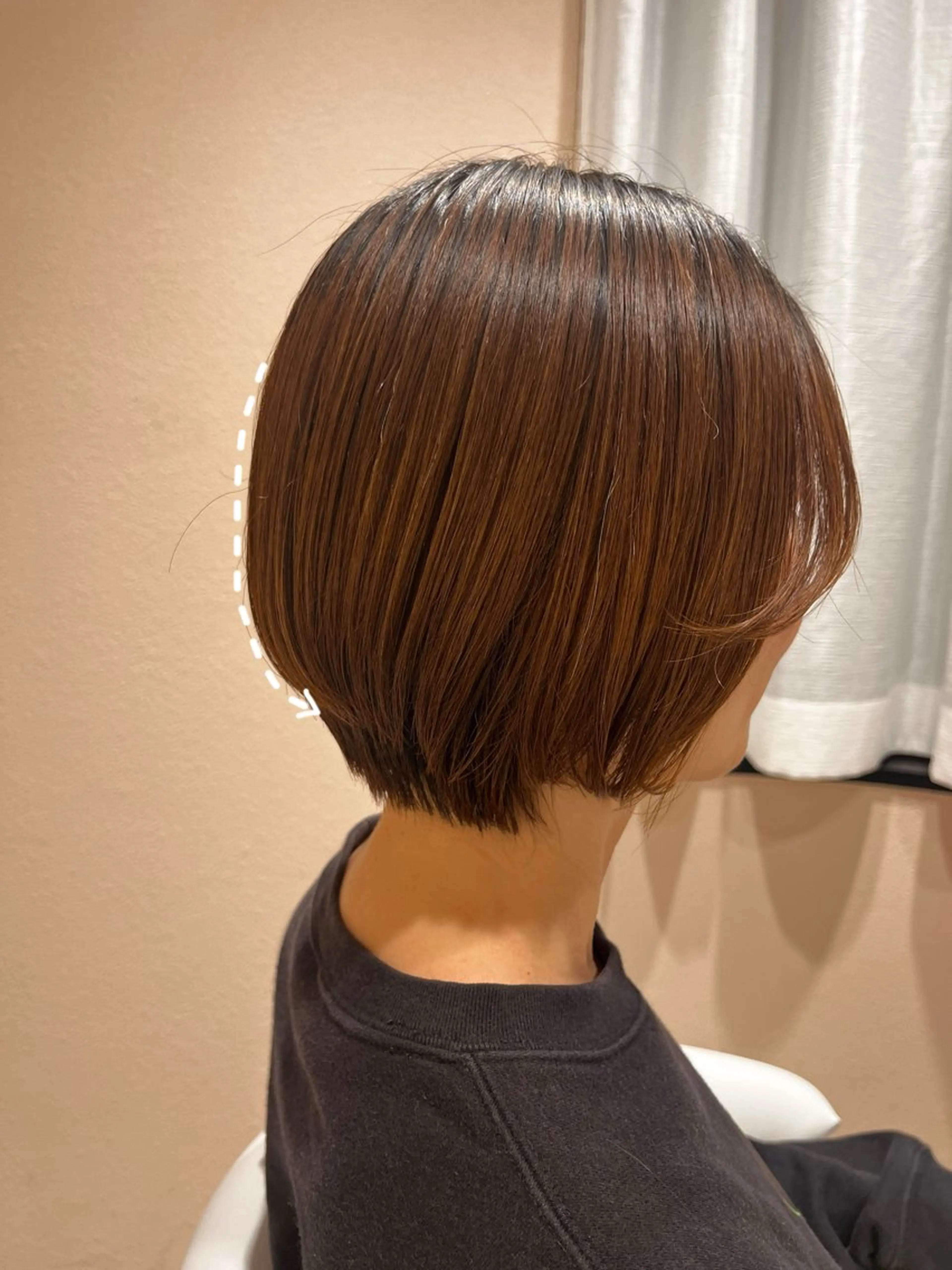 ショート カット トリートメント レイヤーボブ特化/ 横浜/伊藤　怜のヘアスタイル