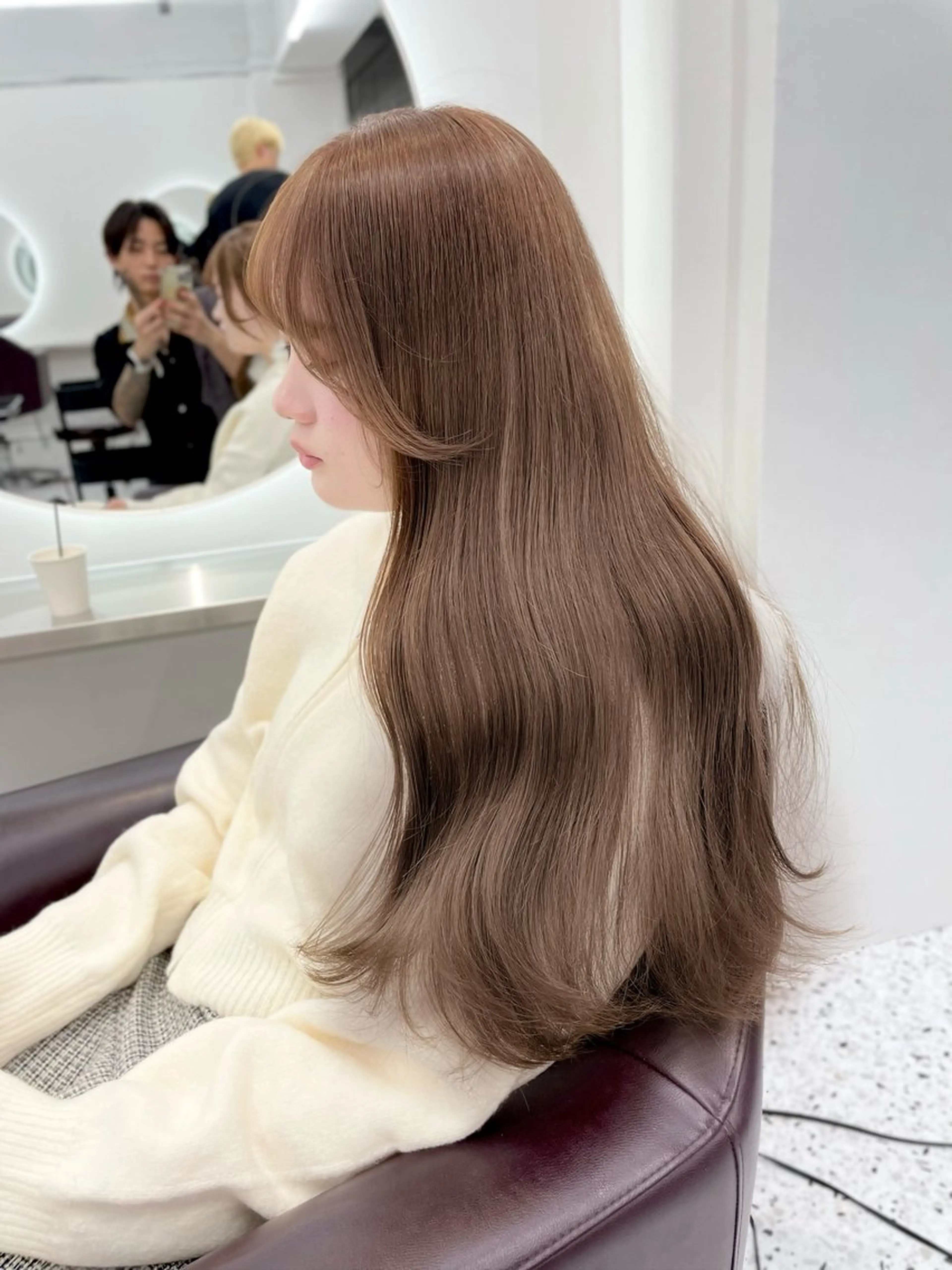 ロング カラー ヘアカラー 艶髪ハイトーン 💎yuuki💎のヘアスタイル