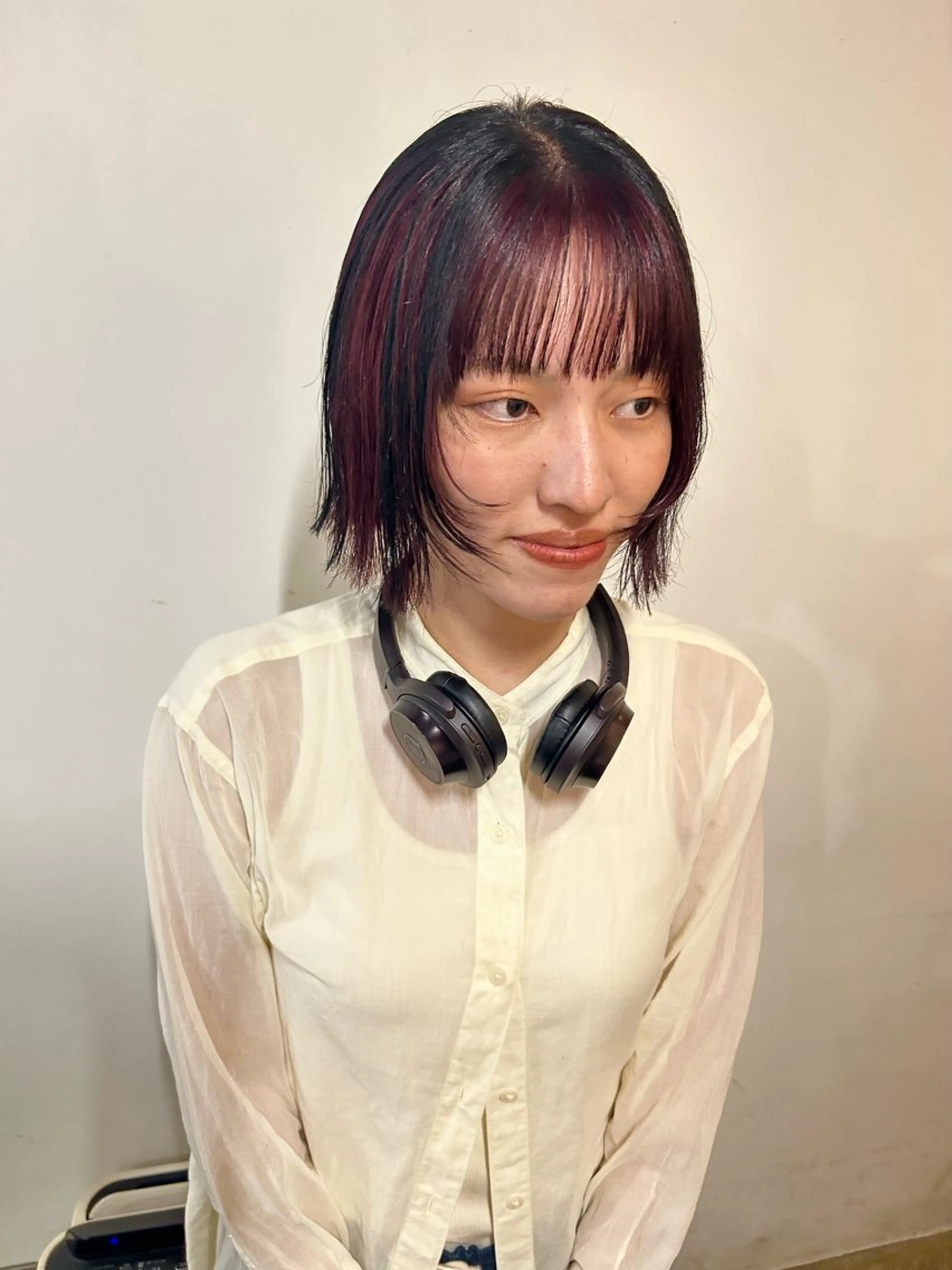 ショート カラー ブリーチ デザインカラー カット ヘアカラー 韓国レイヤー/ハイ トーン/優太のヘアスタイル