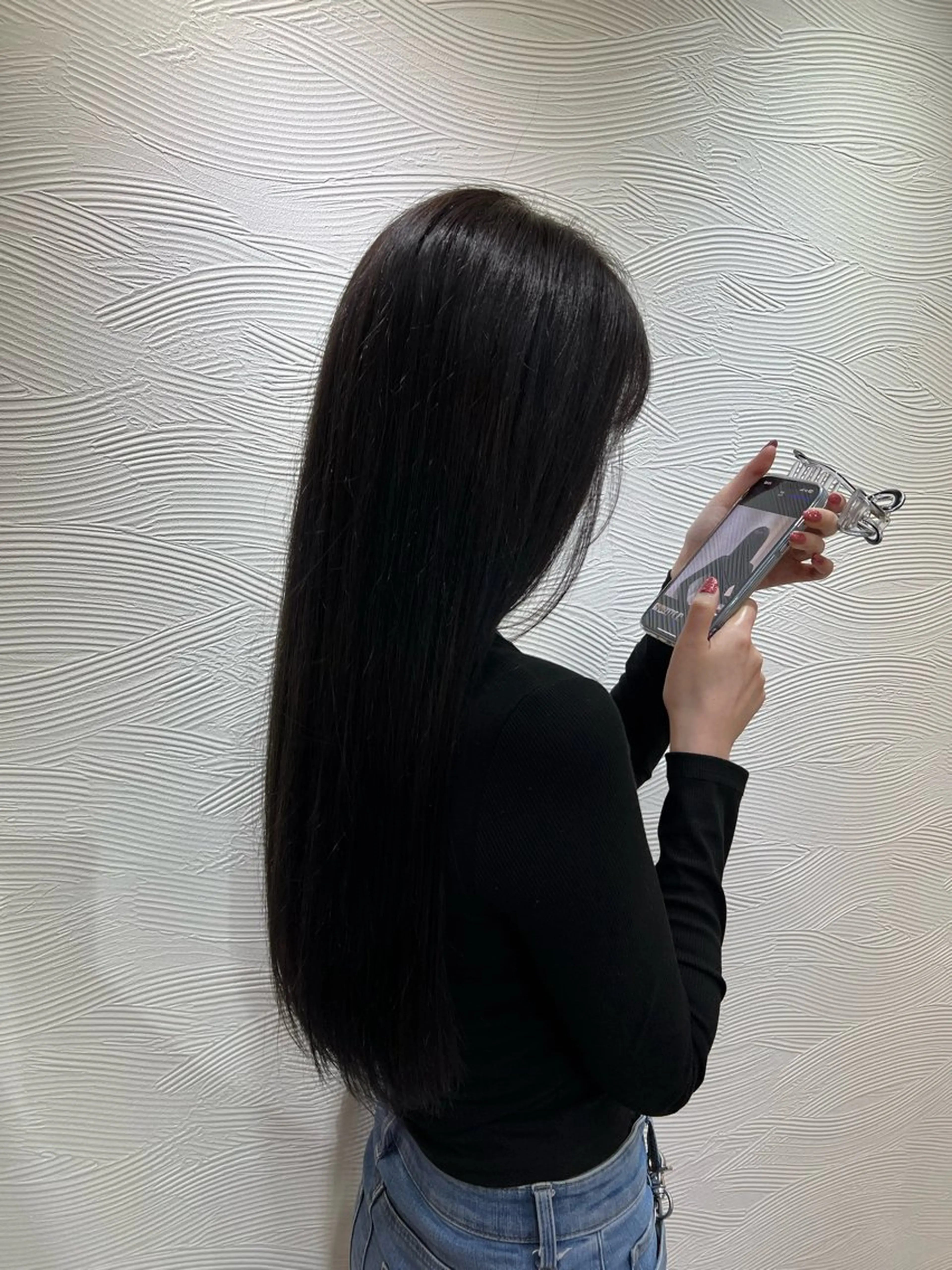 ロング カラー きはね 💚のヘアスタイル