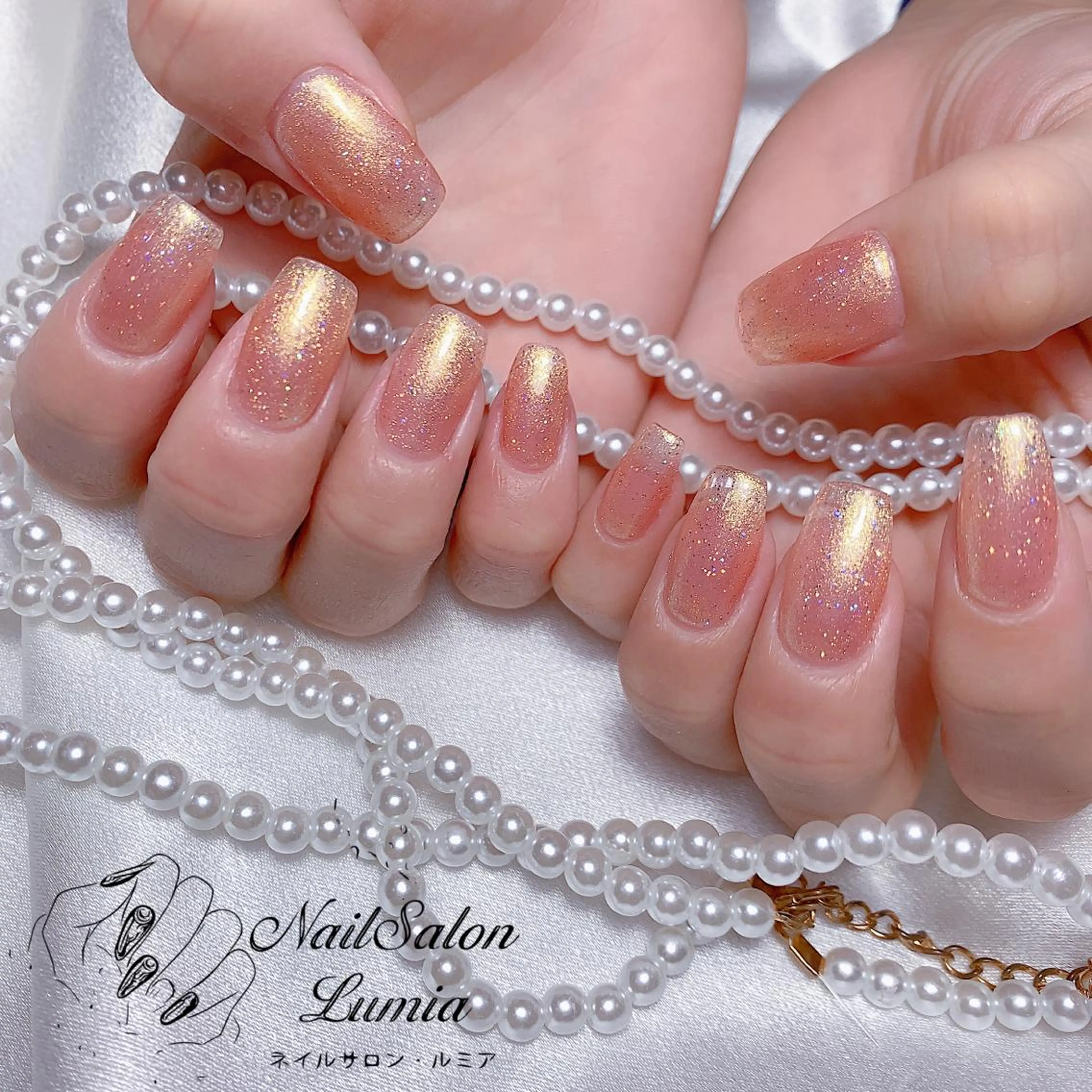 ネイル ハンドネイル ネイルサロン ルミア Lumia 店長のネイルデザイン