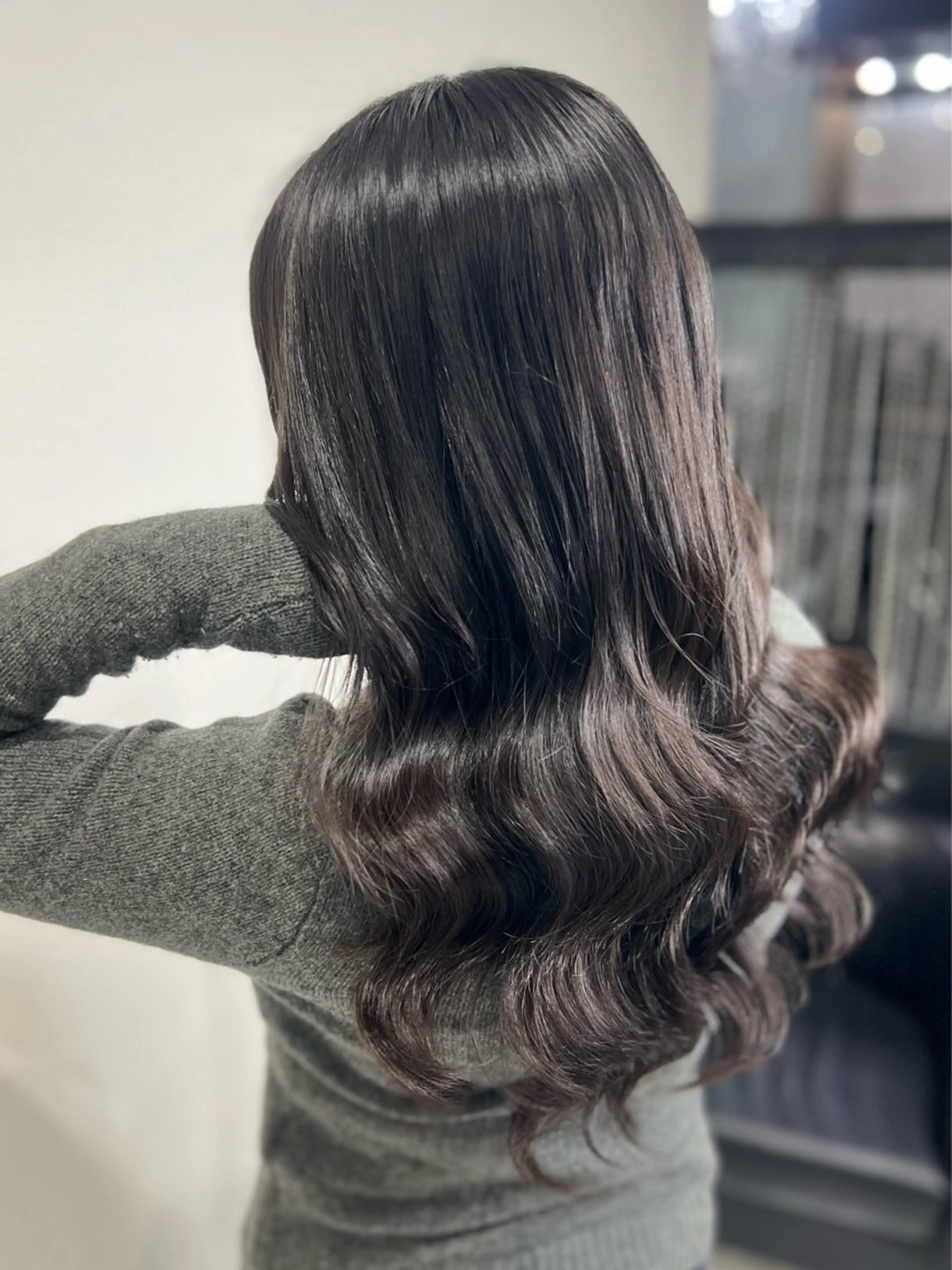 ロング プルエクステ エクステ エクステ YUDU🍊 germe/ジェルムのヘアスタイル