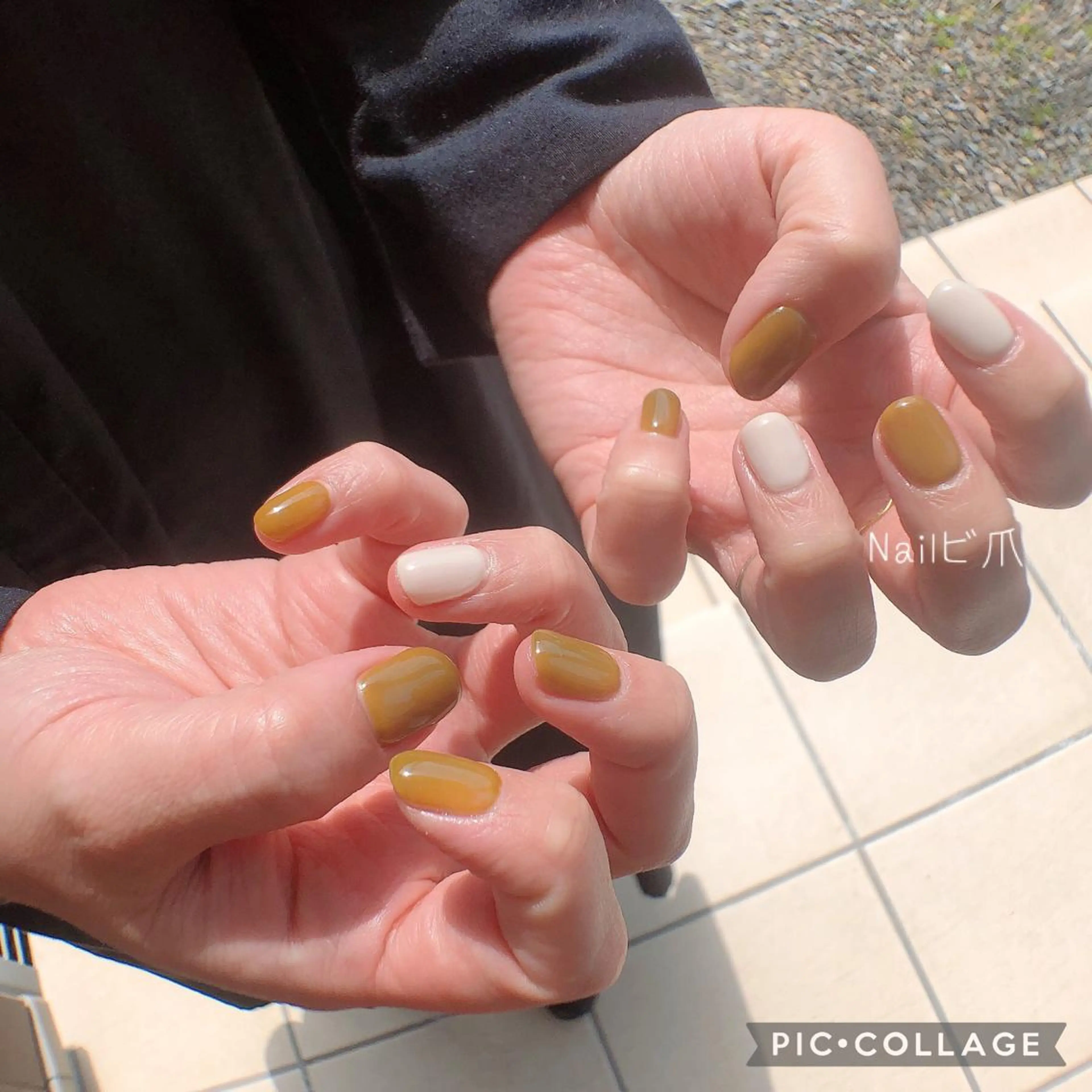 ネイル シンプルネイル Nail ビ爪のネイルデザイン