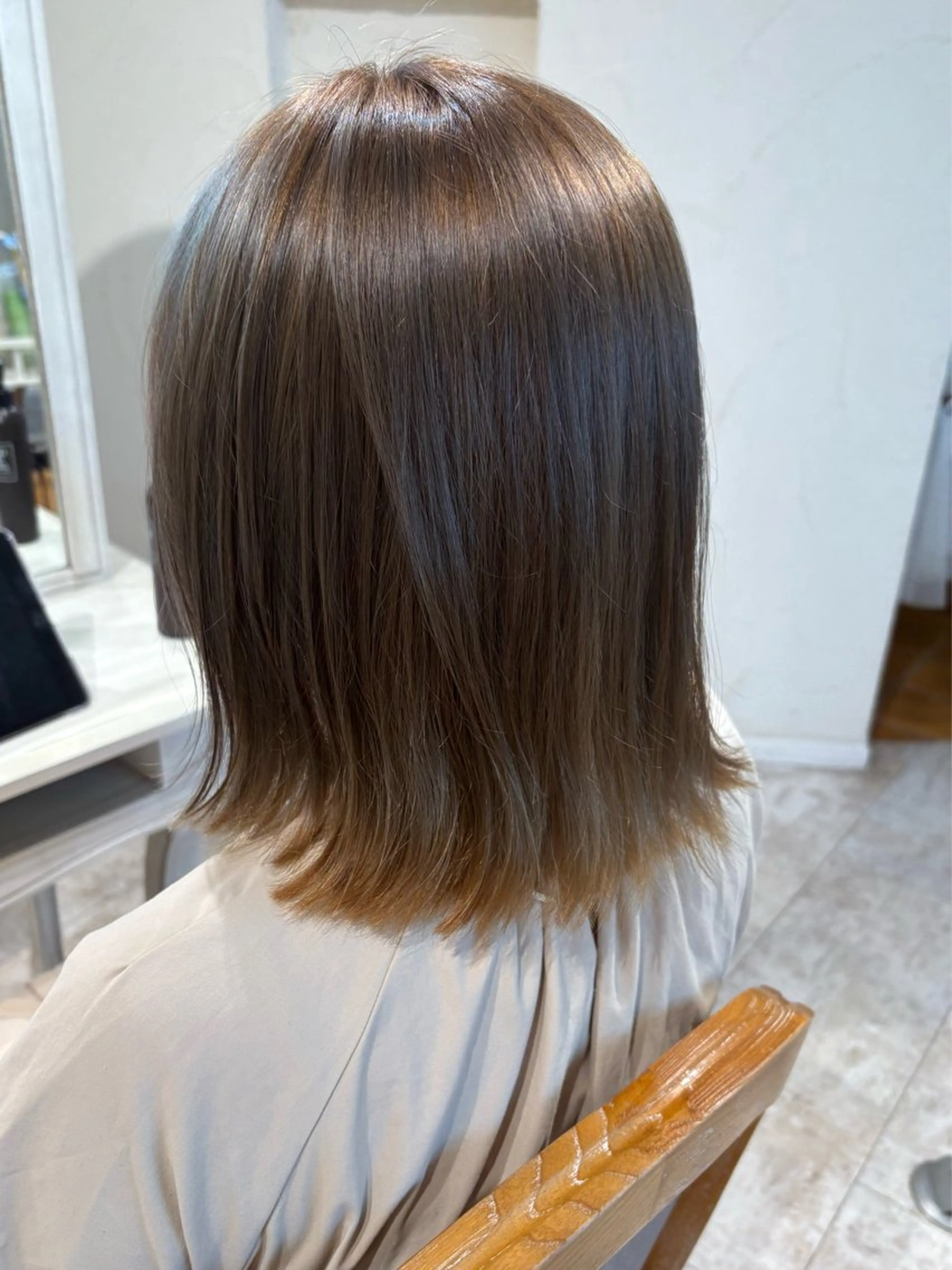 ショート ヘアカラー トリートメント 魔法のシャンプーで 艶髪に✳︎/カラーのヘアスタイル