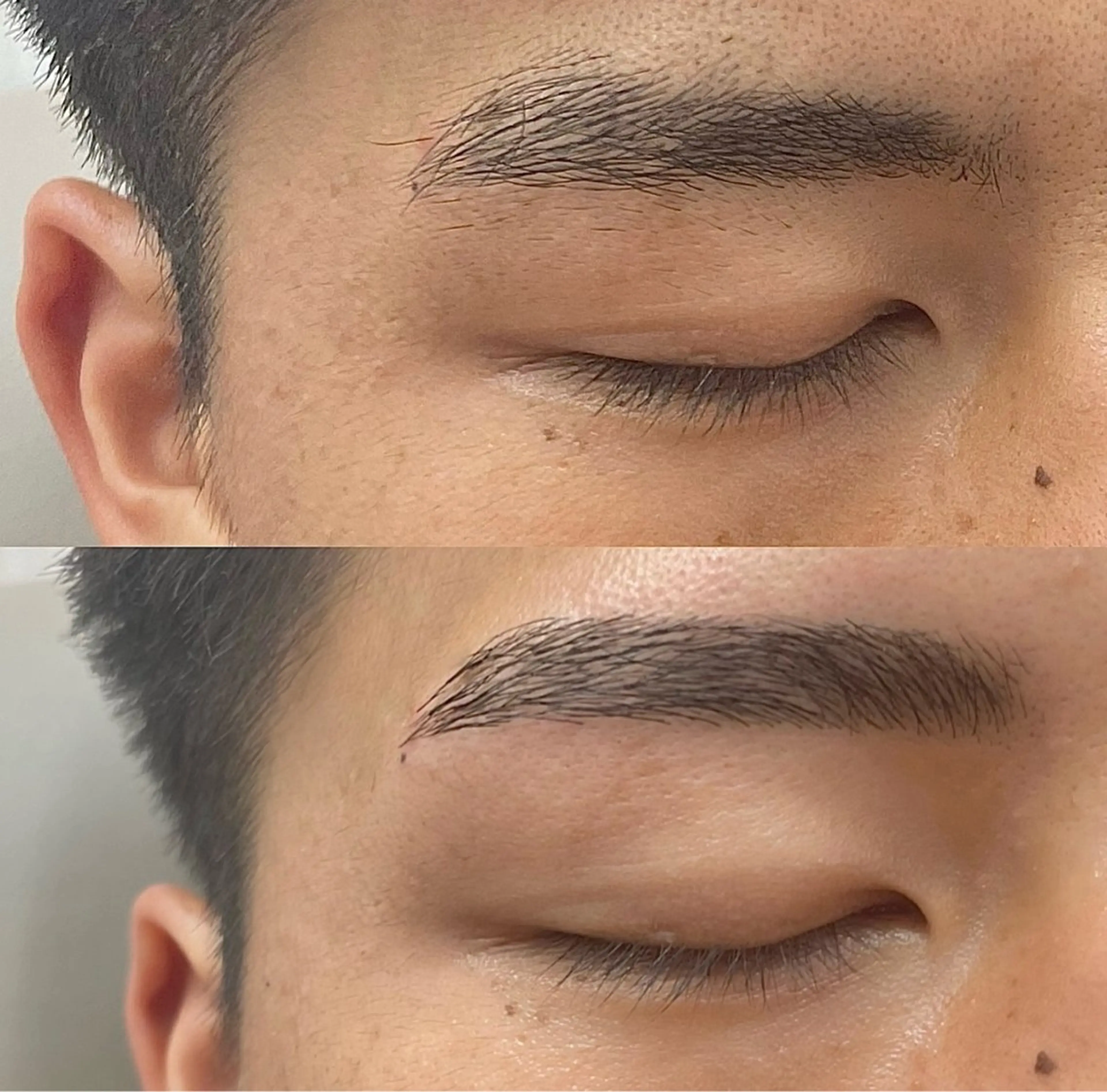 アイブロウ メンズアイブロウ 眉毛ワックス脱毛 MARI 🩵🫧のマツエク・マツパデザイン