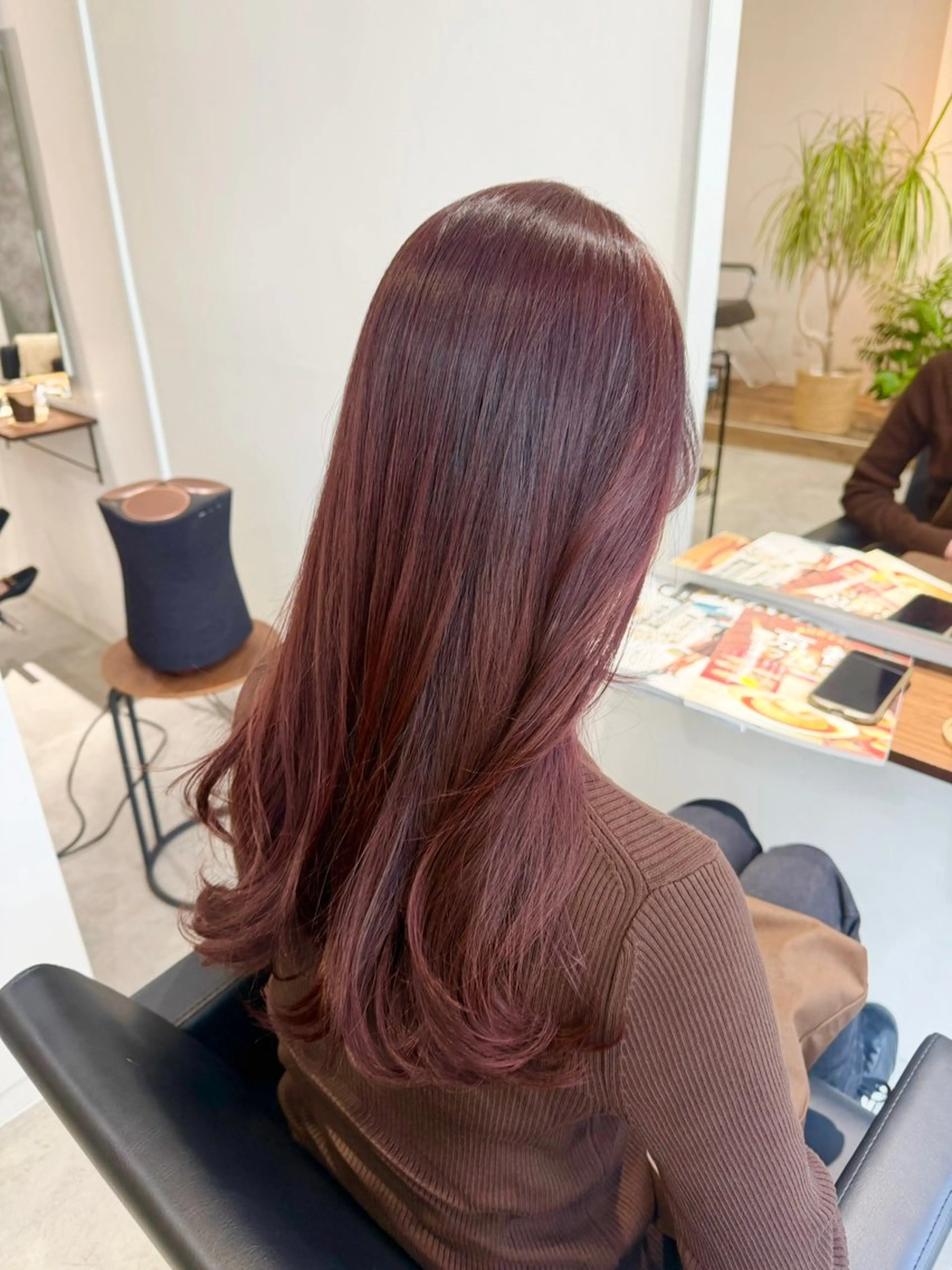 ロング カット ヘアカラー トリートメント RIN ✴︎透明感カラー✴︎のヘアスタイル