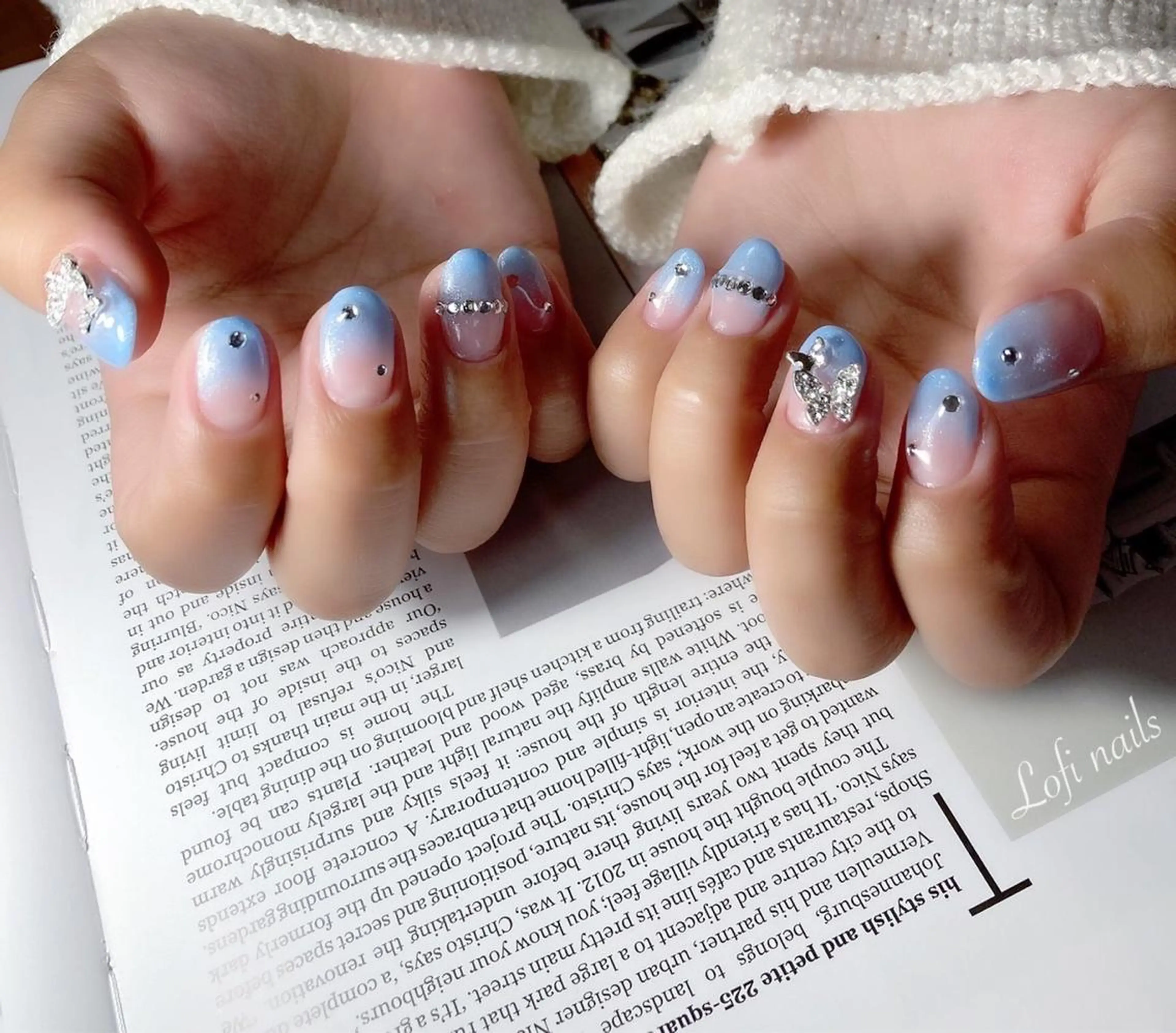 ネイル 韓国ネイル Lofi nails ゆきこのネイルデザイン