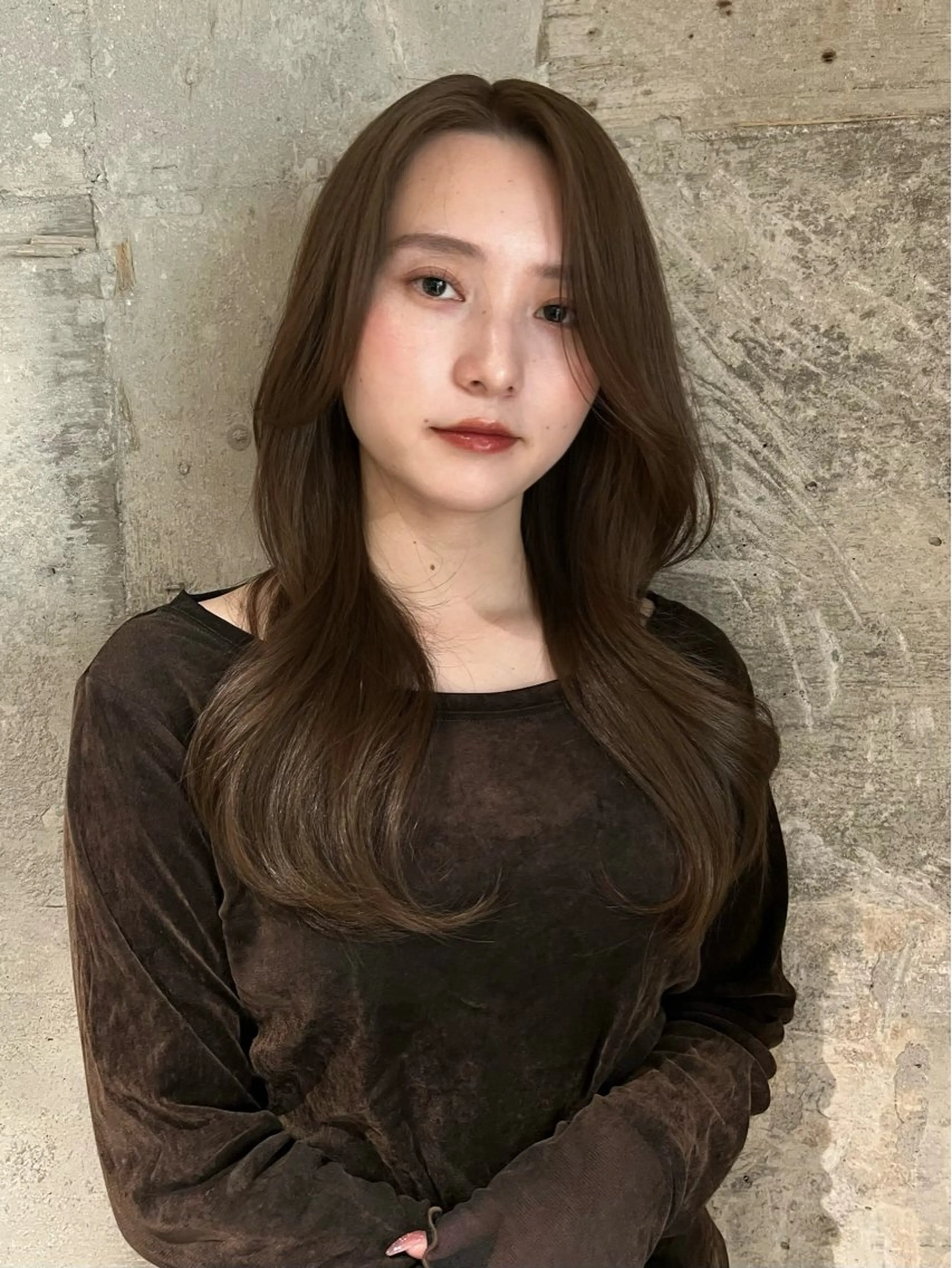 ロング nok kaoriのヘアスタイル