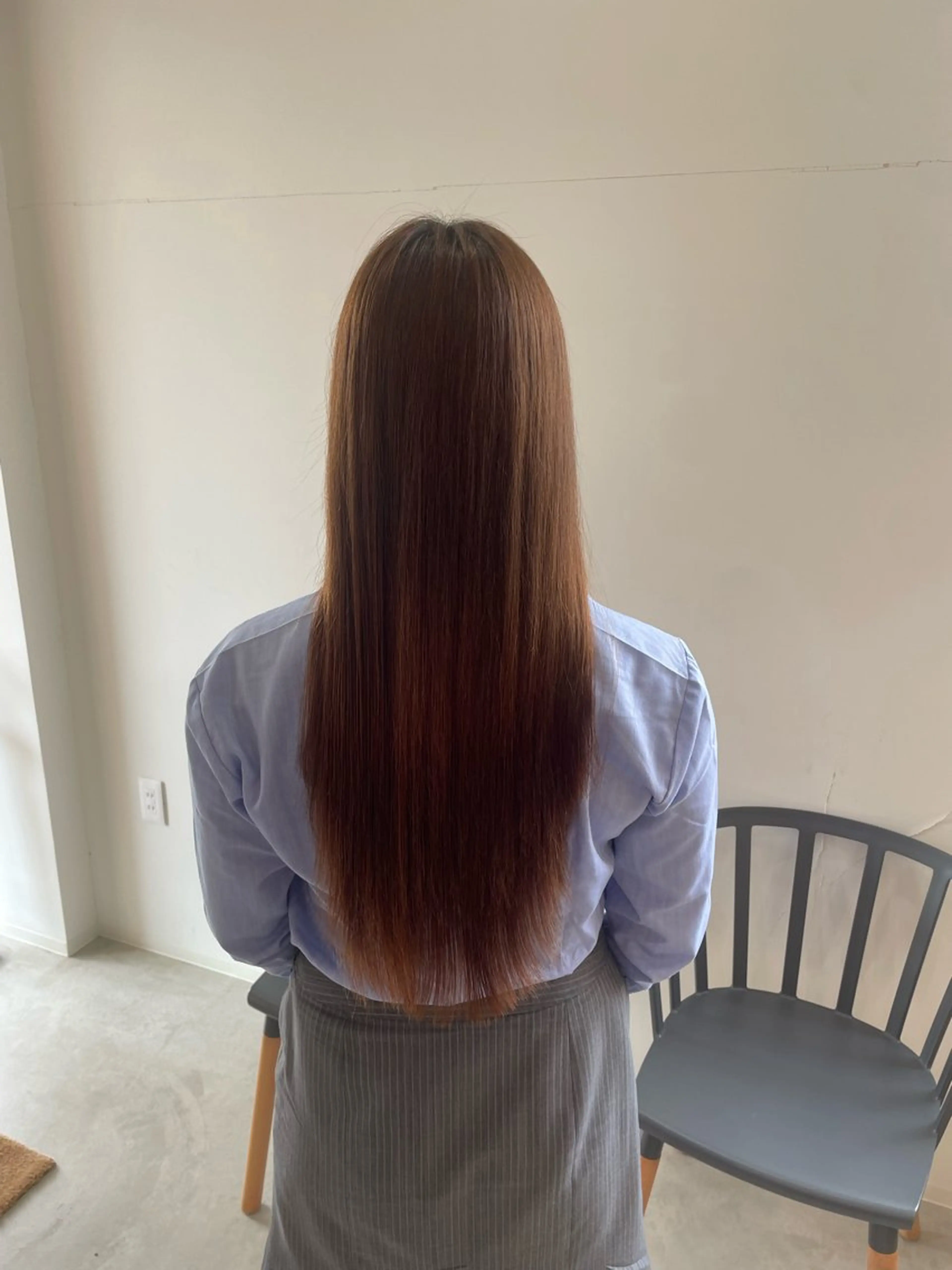 ロング 西能 心音のヘアスタイル