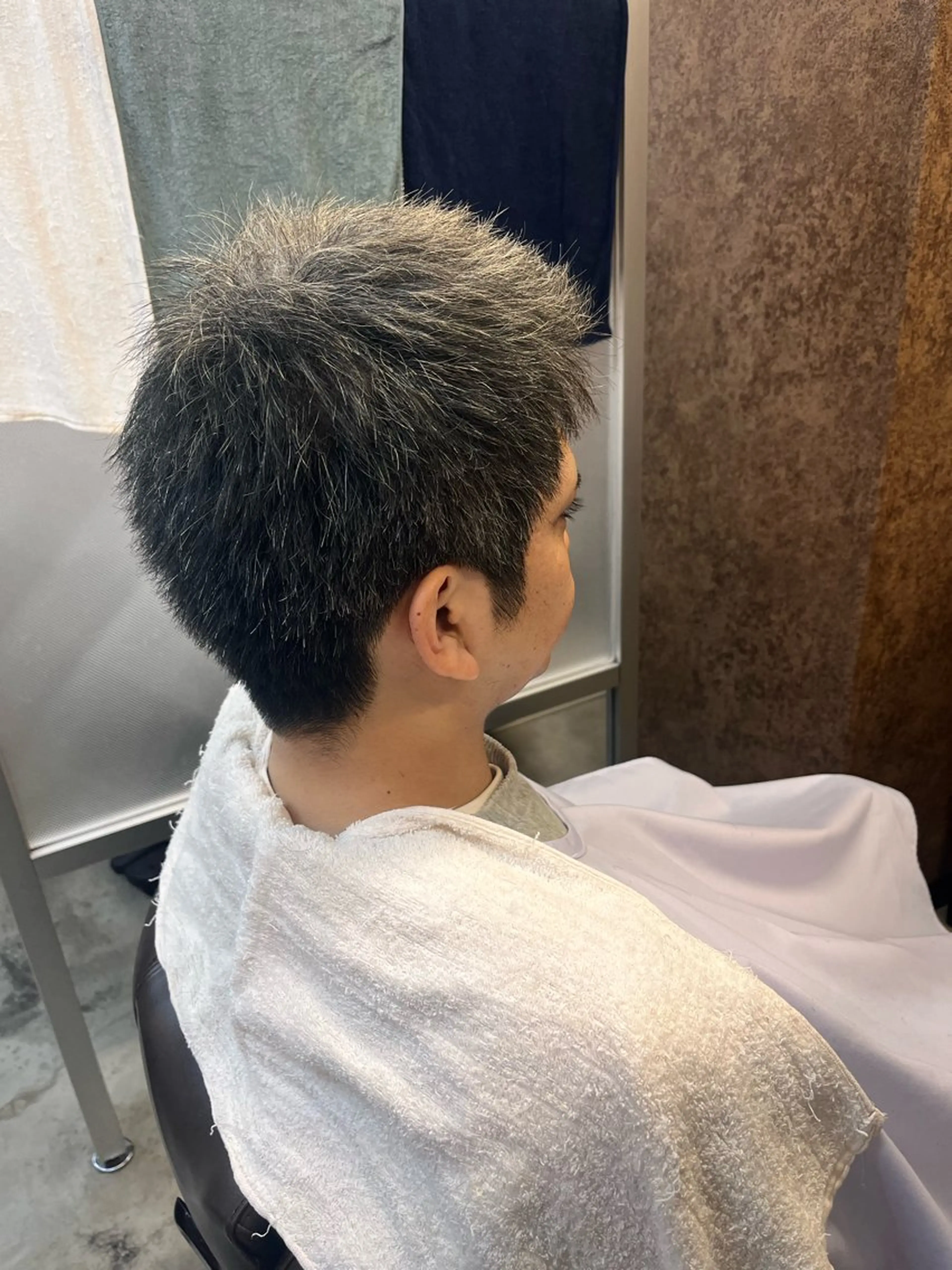 ショート メンズ 清水 寧生のヘアスタイル