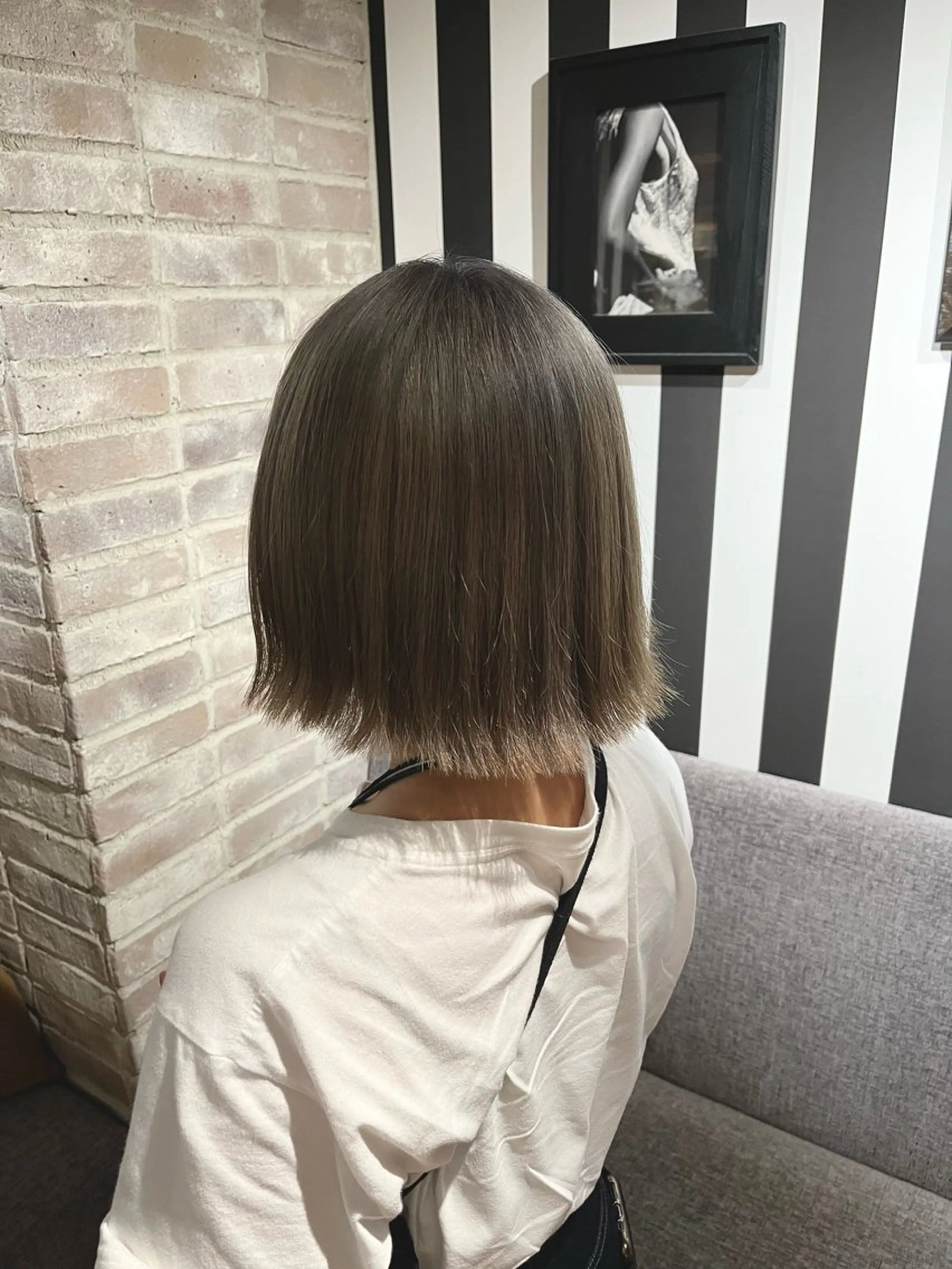 ショート 正司 奈瑠美のヘアスタイル