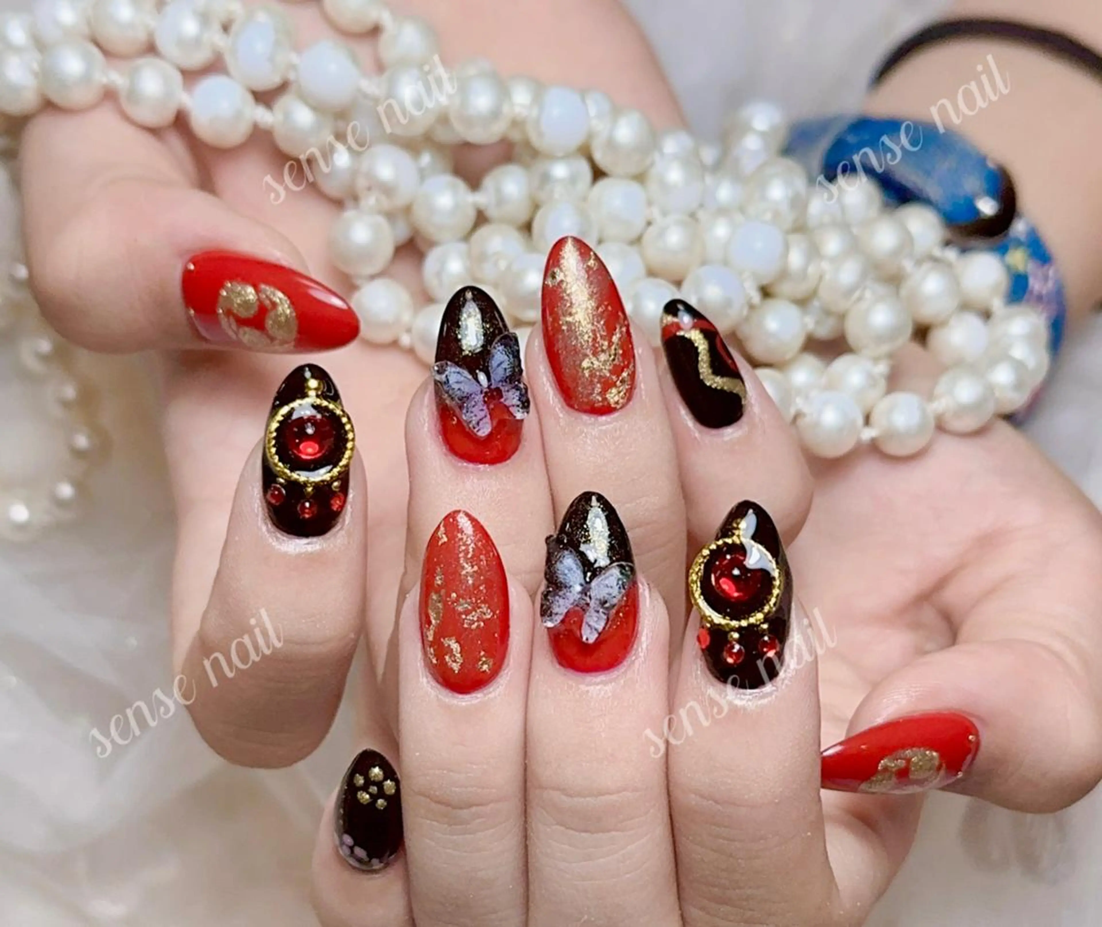 ネイル ハンドネイル ハンドケア Bunny 🐰のネイルデザイン