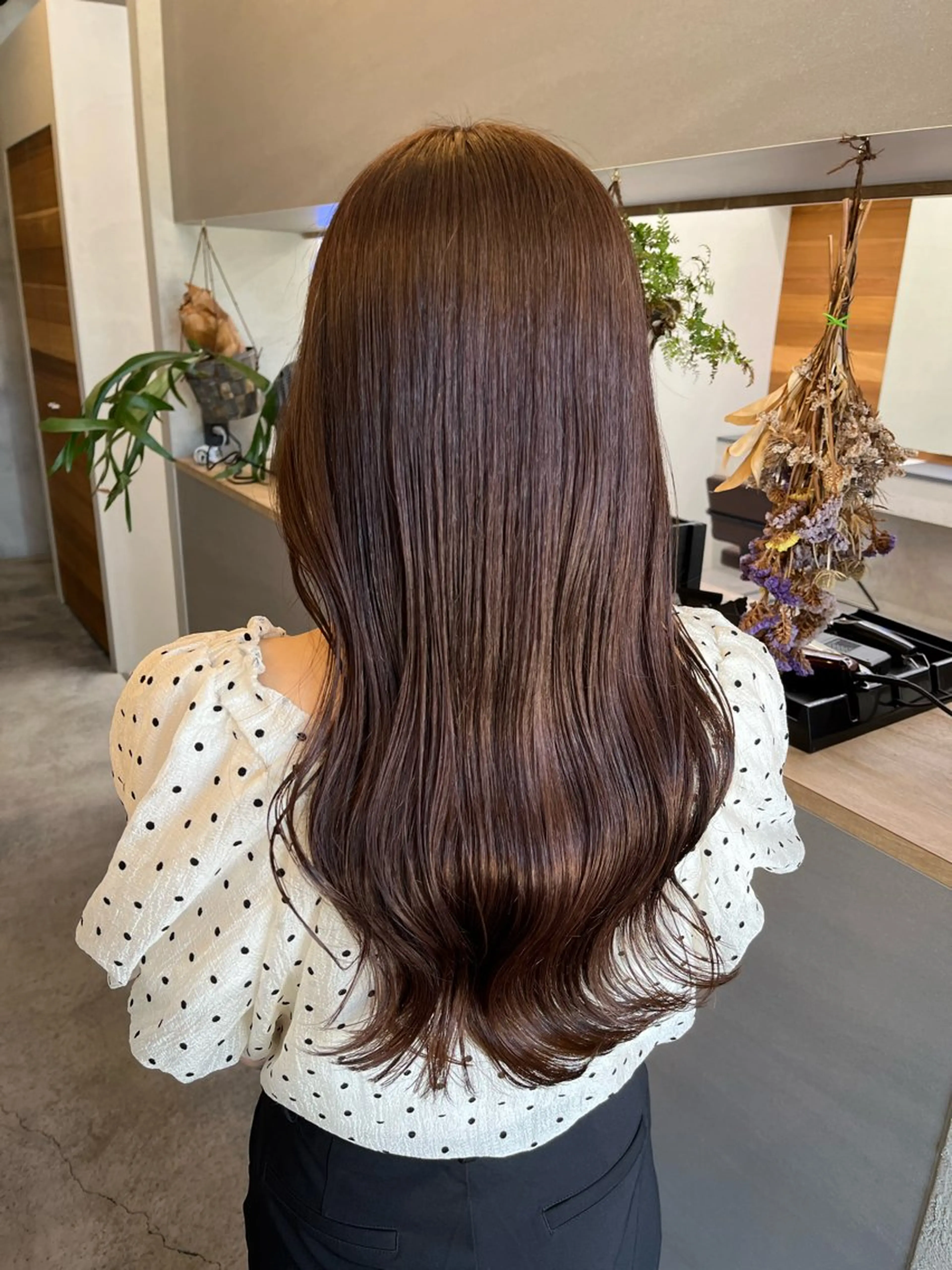 ロング カラー Yuka /ツヤカラー✨のヘアスタイル