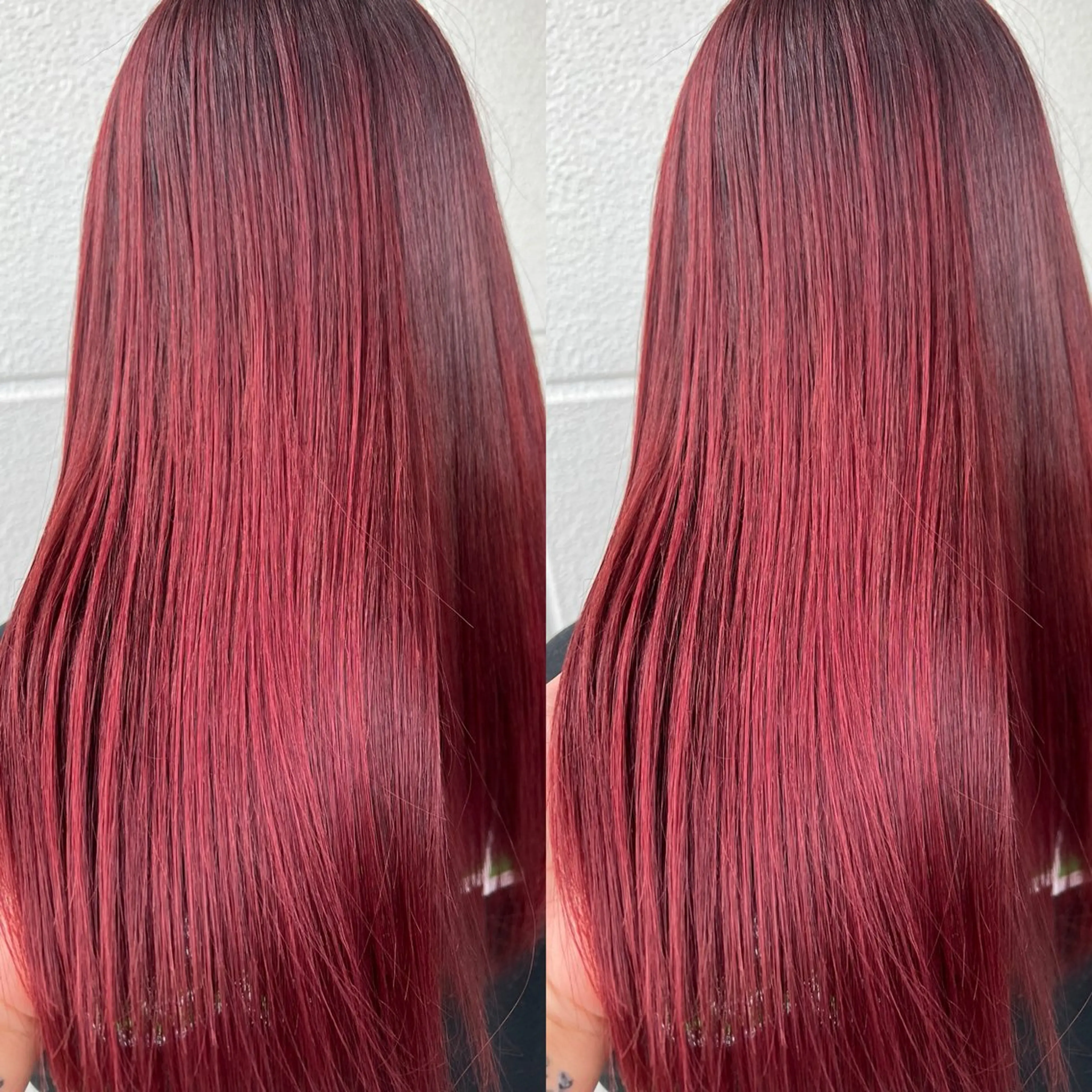 ブリーチした髪の毛でもかけれる縮毛矯正✨️酸性ストレートの写真