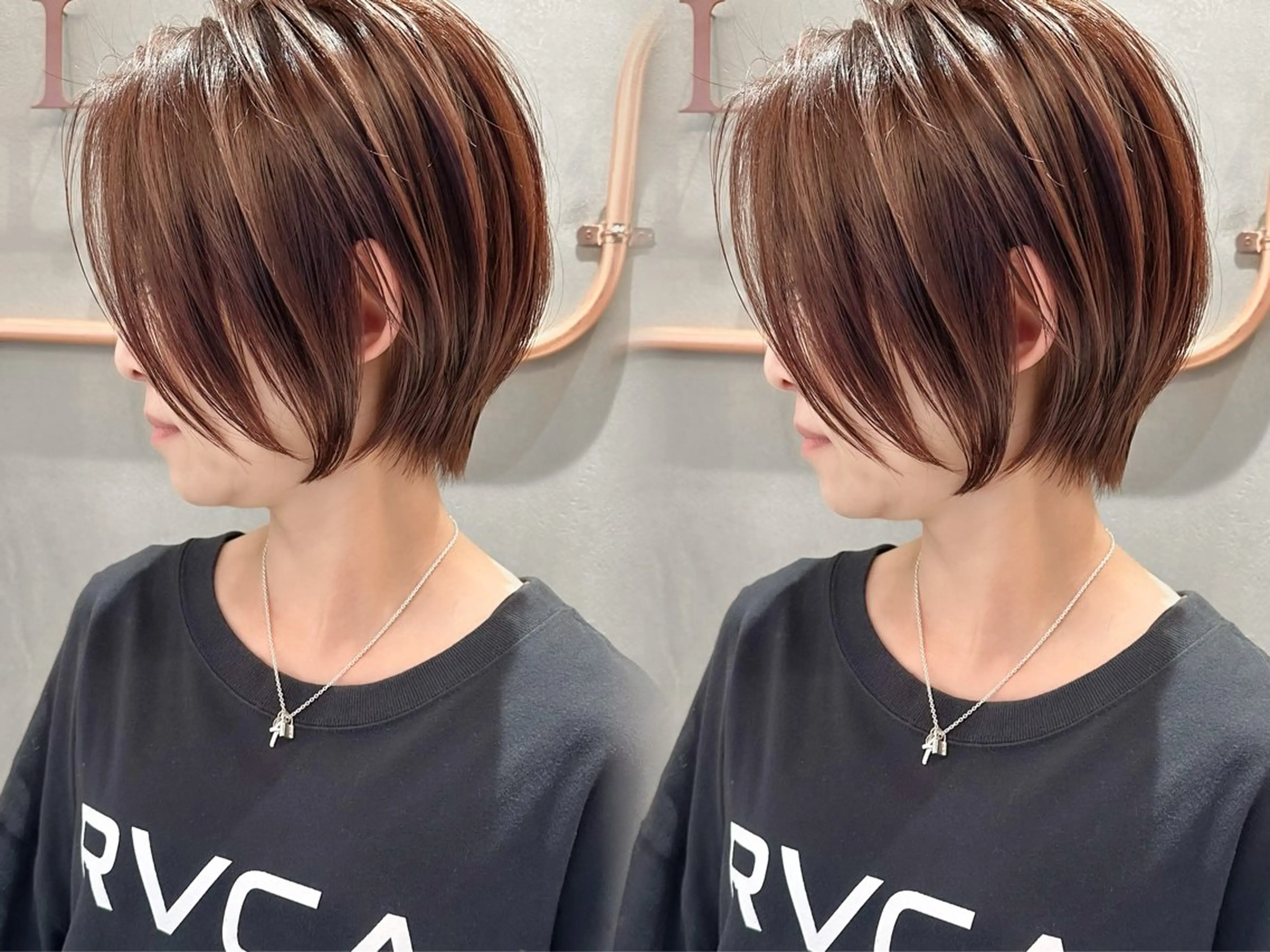 ショート カラー カット ヘアカラー トリートメント ボブ/ショート/ 縮毛矯正⚜️工藤昴のヘアスタイル