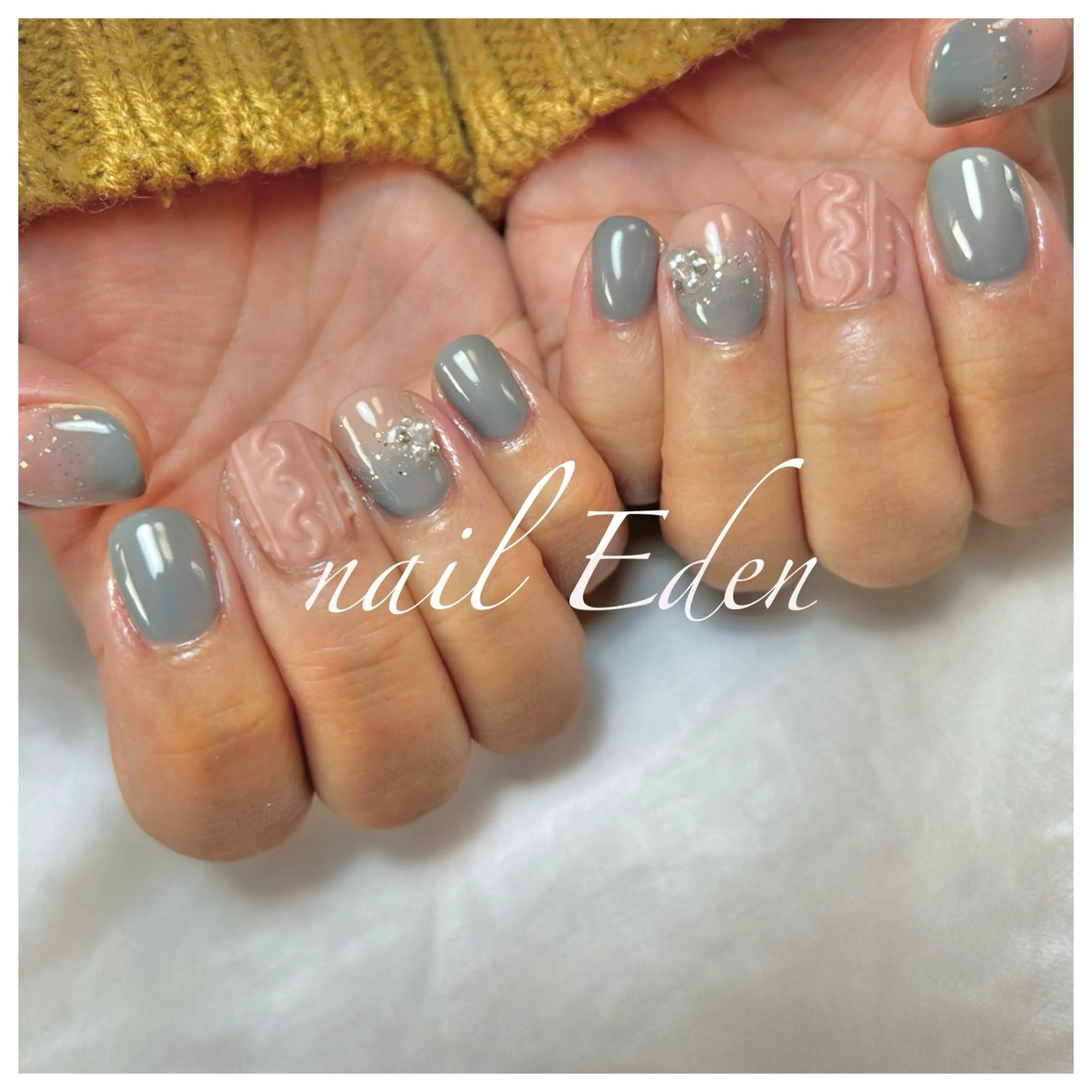 ネイル 持ち込み Eden ♾️のネイルデザイン