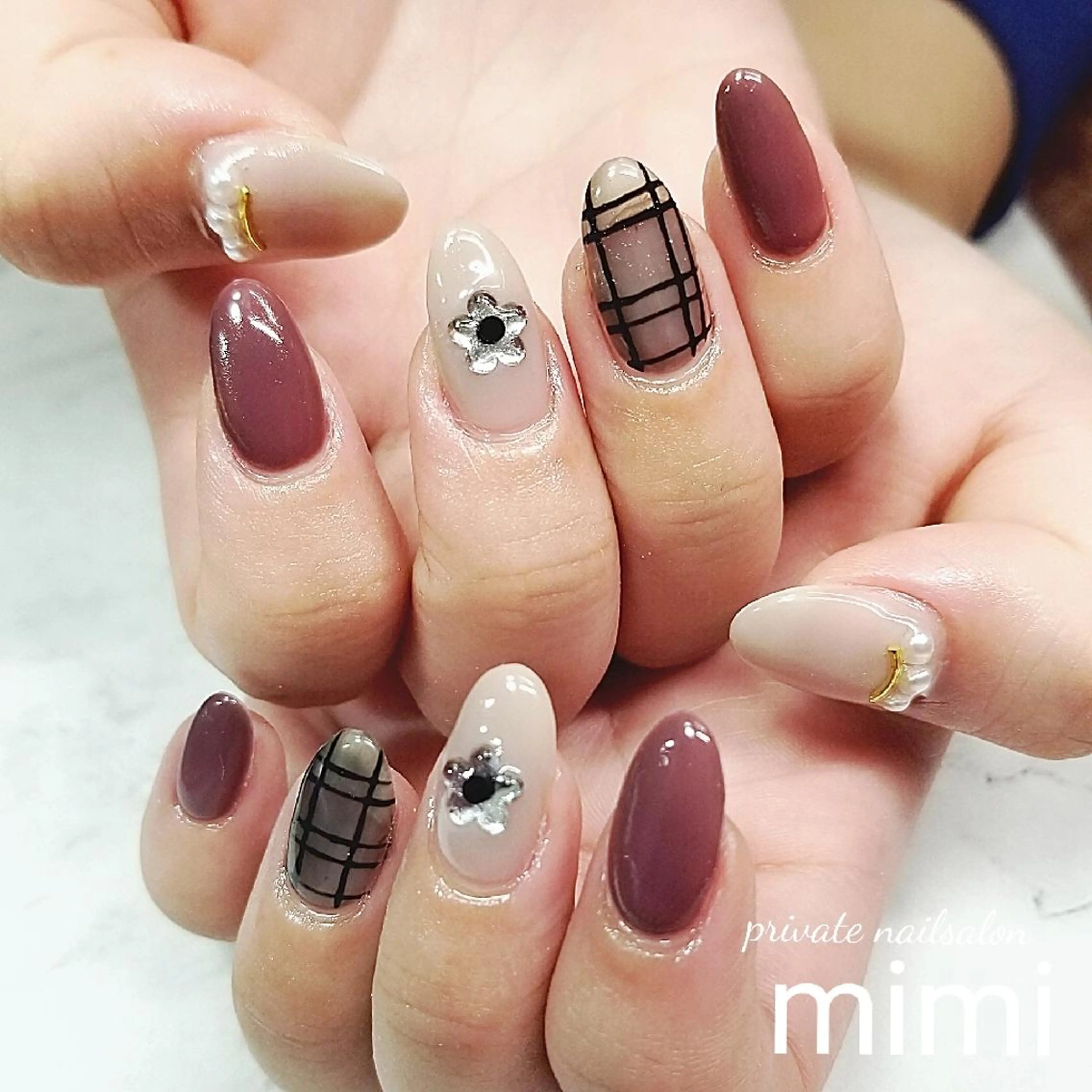 ネイル ハンドネイル 博多ネイル ｍｉｍｉのネイルデザイン