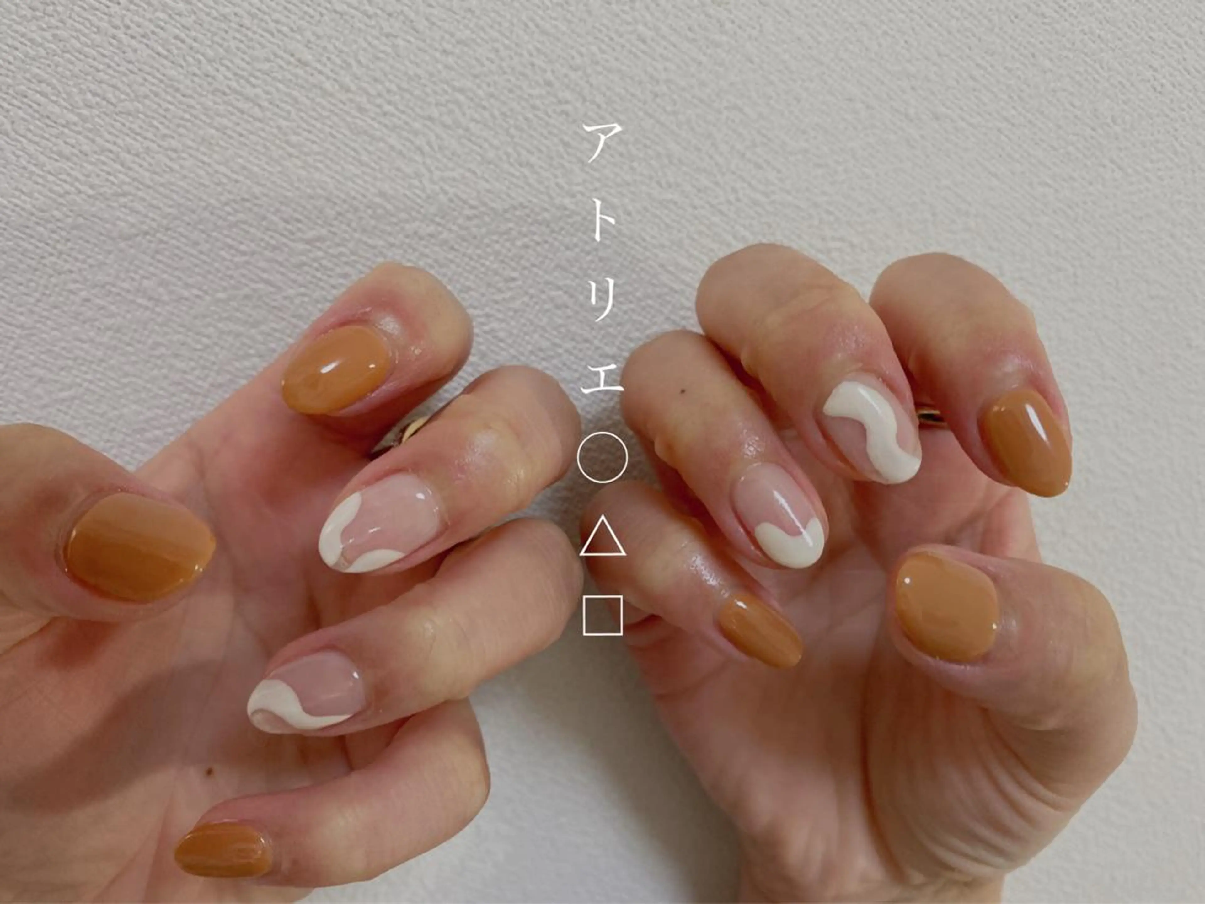 ネイル ハンドネイル アトリエ ○△□のネイルデザイン
