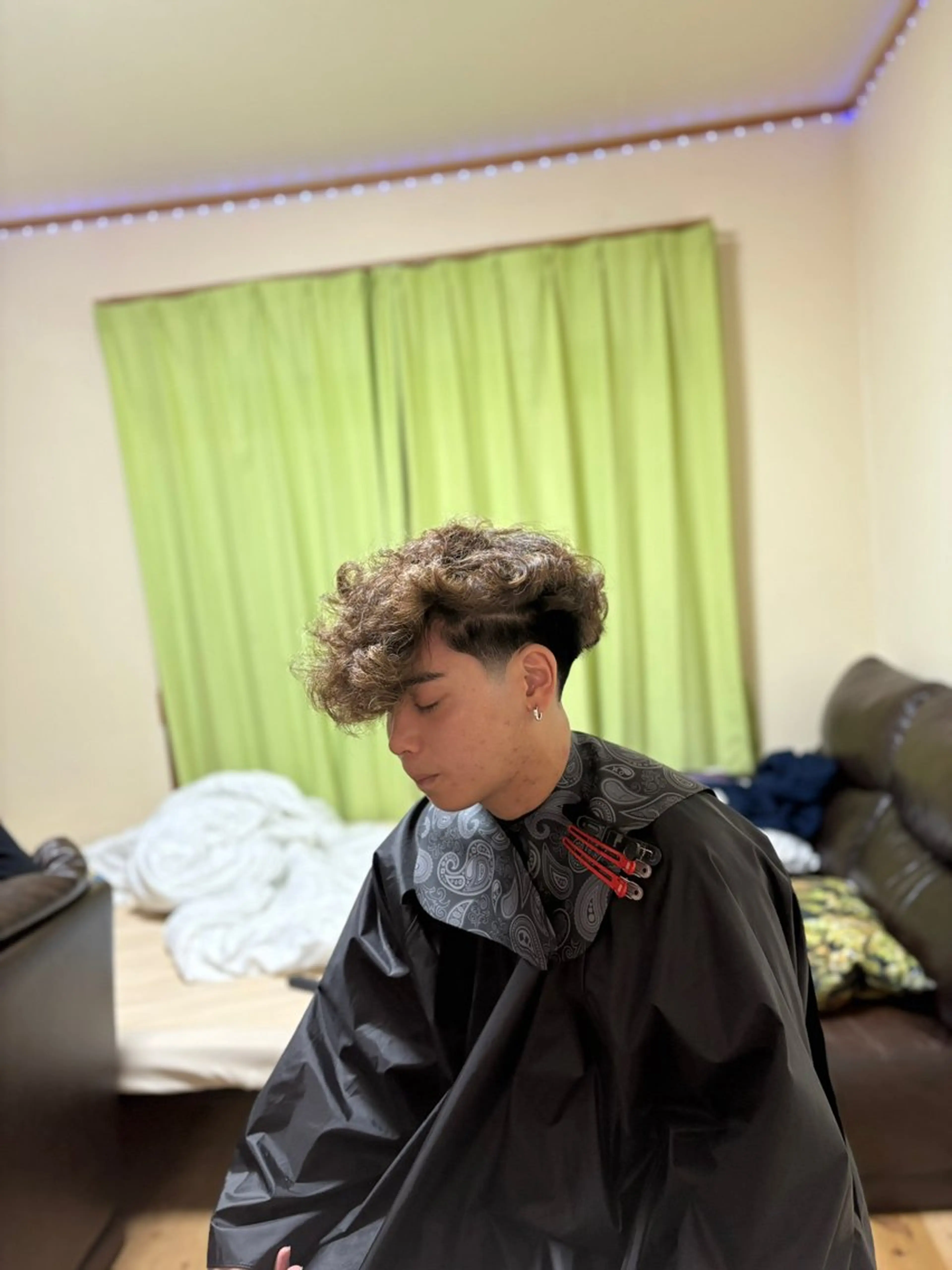 メンズ メンズパーマ カット 森 将綺のヘアスタイル