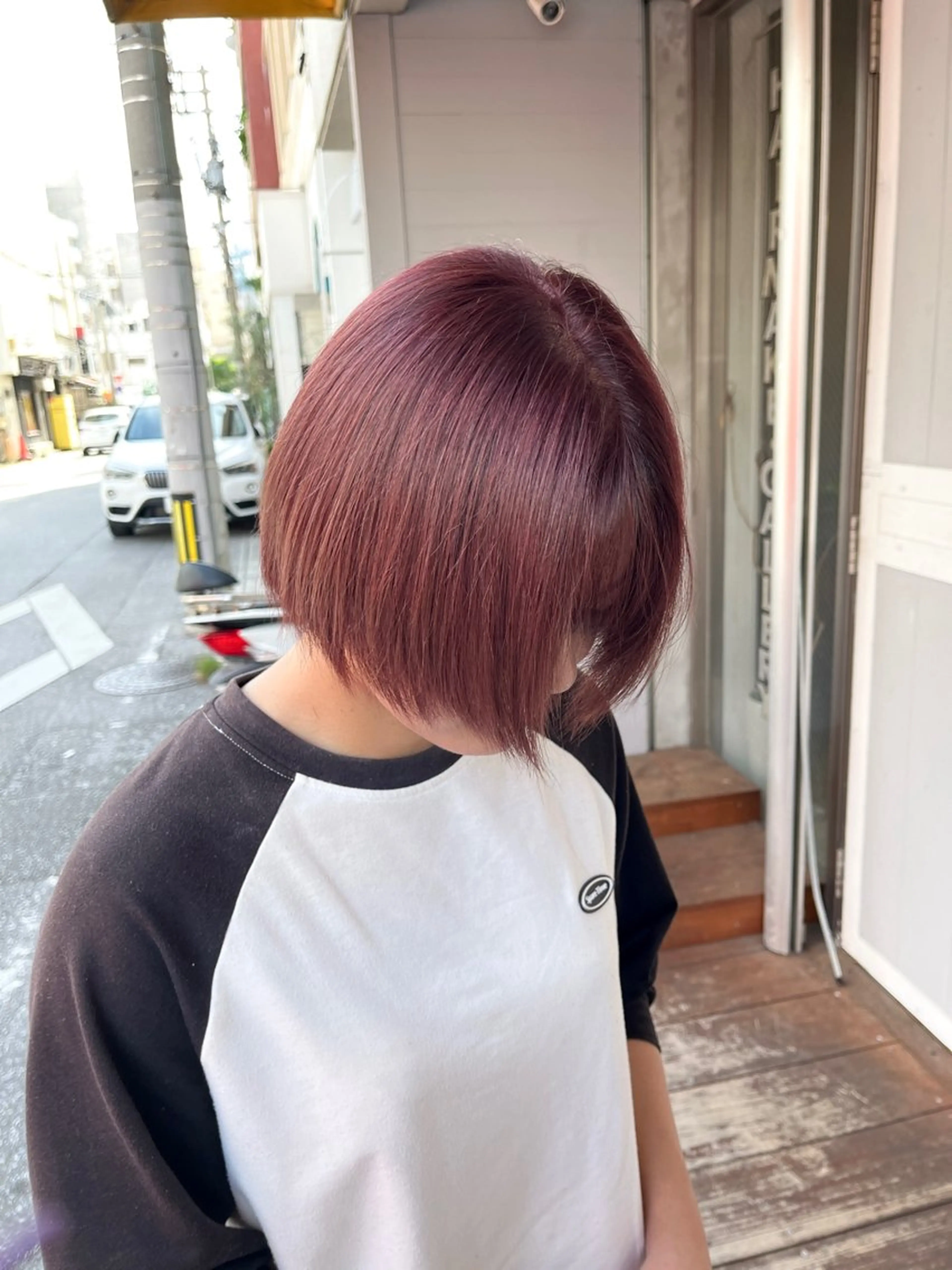 ショート miloc naha ナナカのヘアスタイル