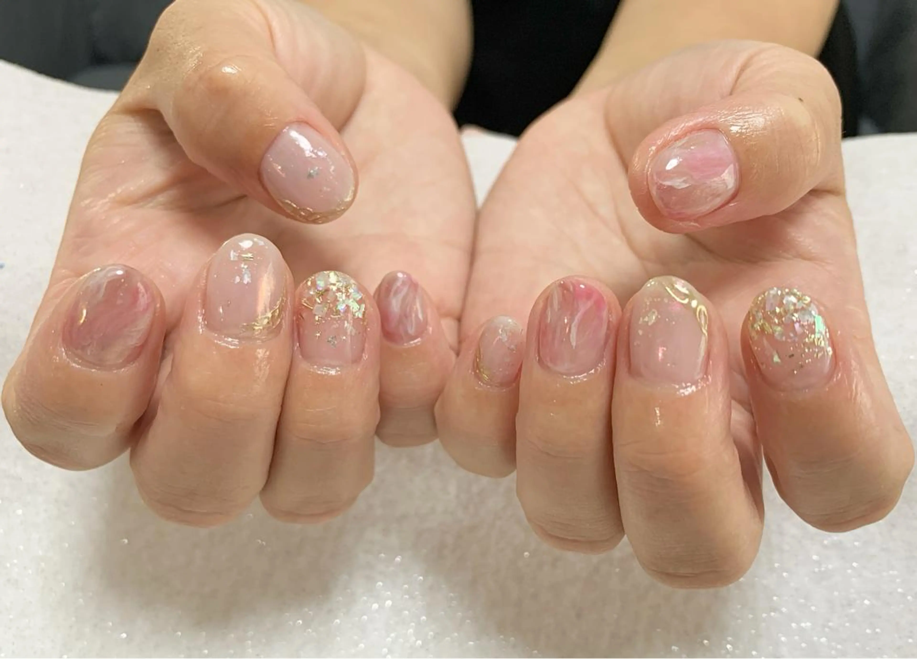 ネイル ハンドネイル 手塚 里奈のネイルデザイン