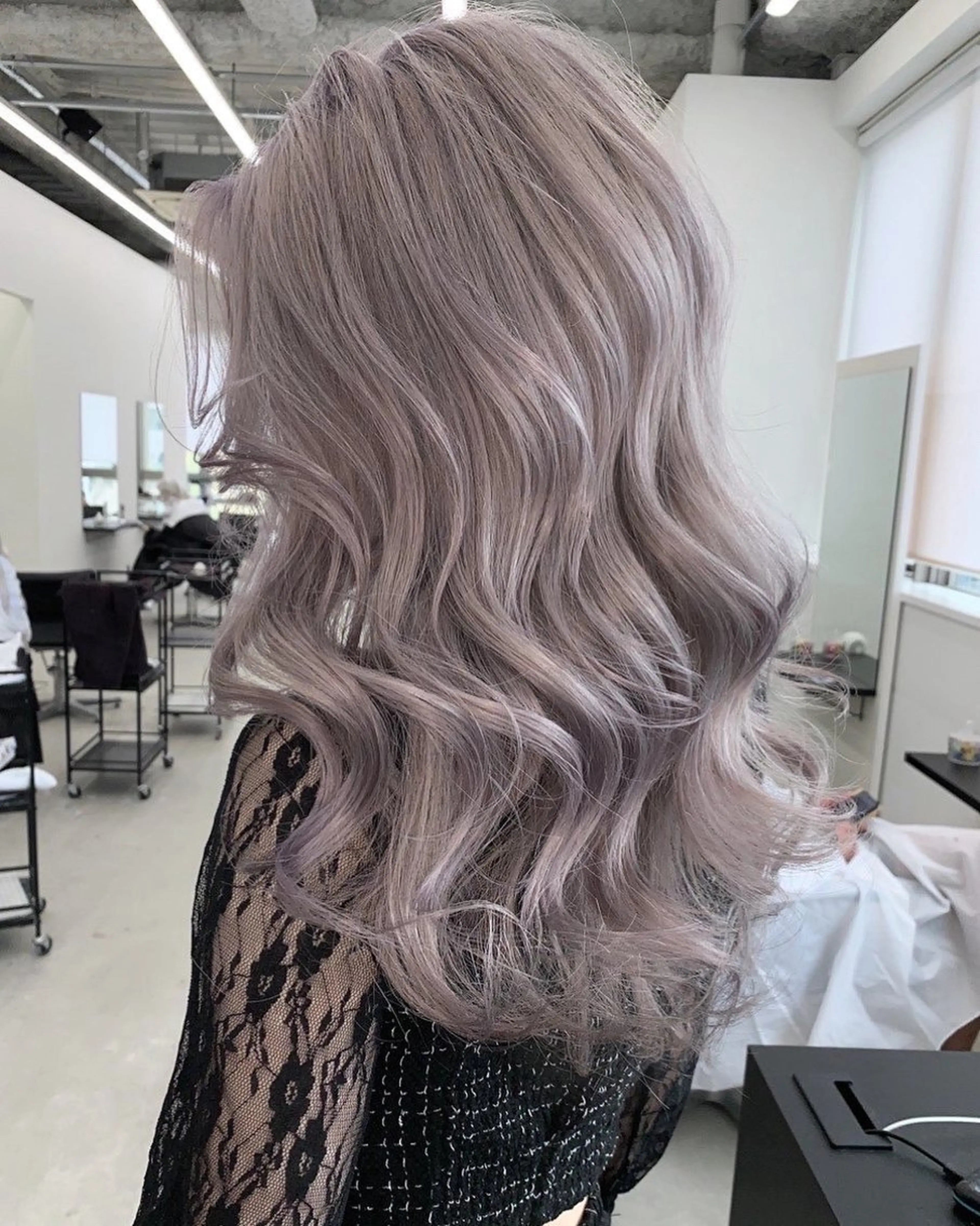 カラー ヘアカラー 大口 咲来のヘアスタイル