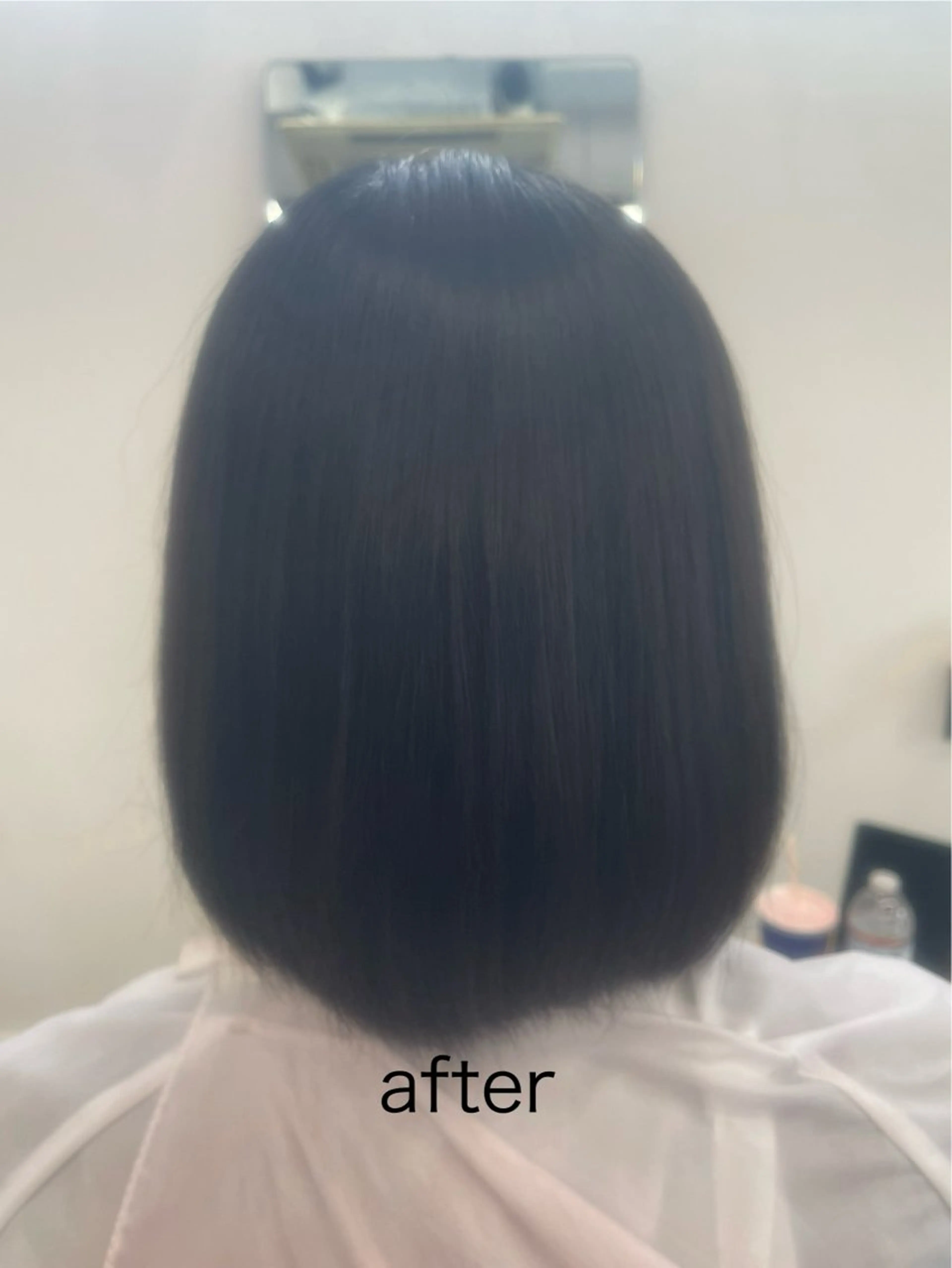 ミディアム ボブ 縮毛矯正 あゆみ 🍀のヘアスタイル