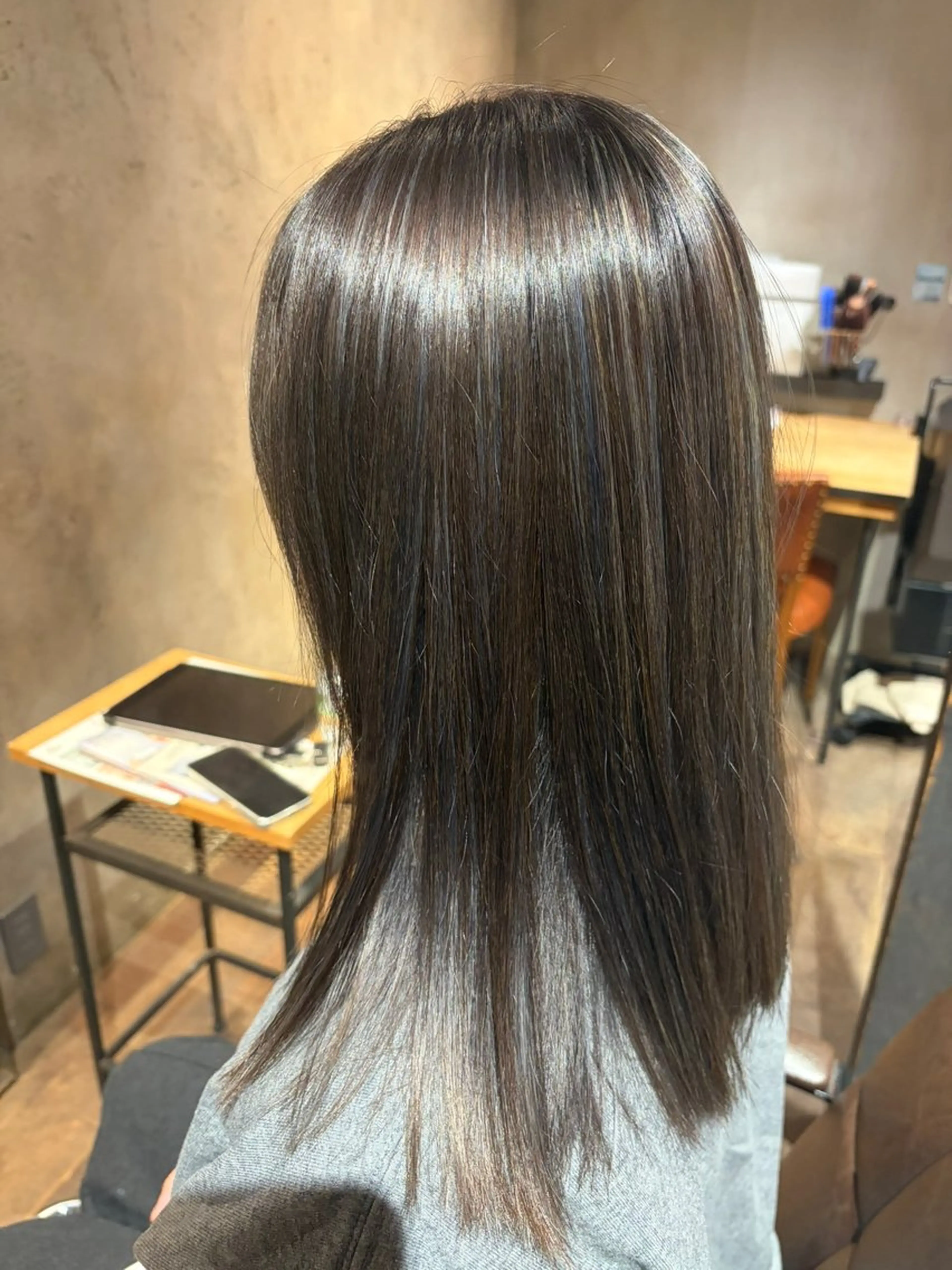 ミディアム arbos/鳳美容室 mahoのヘアスタイル