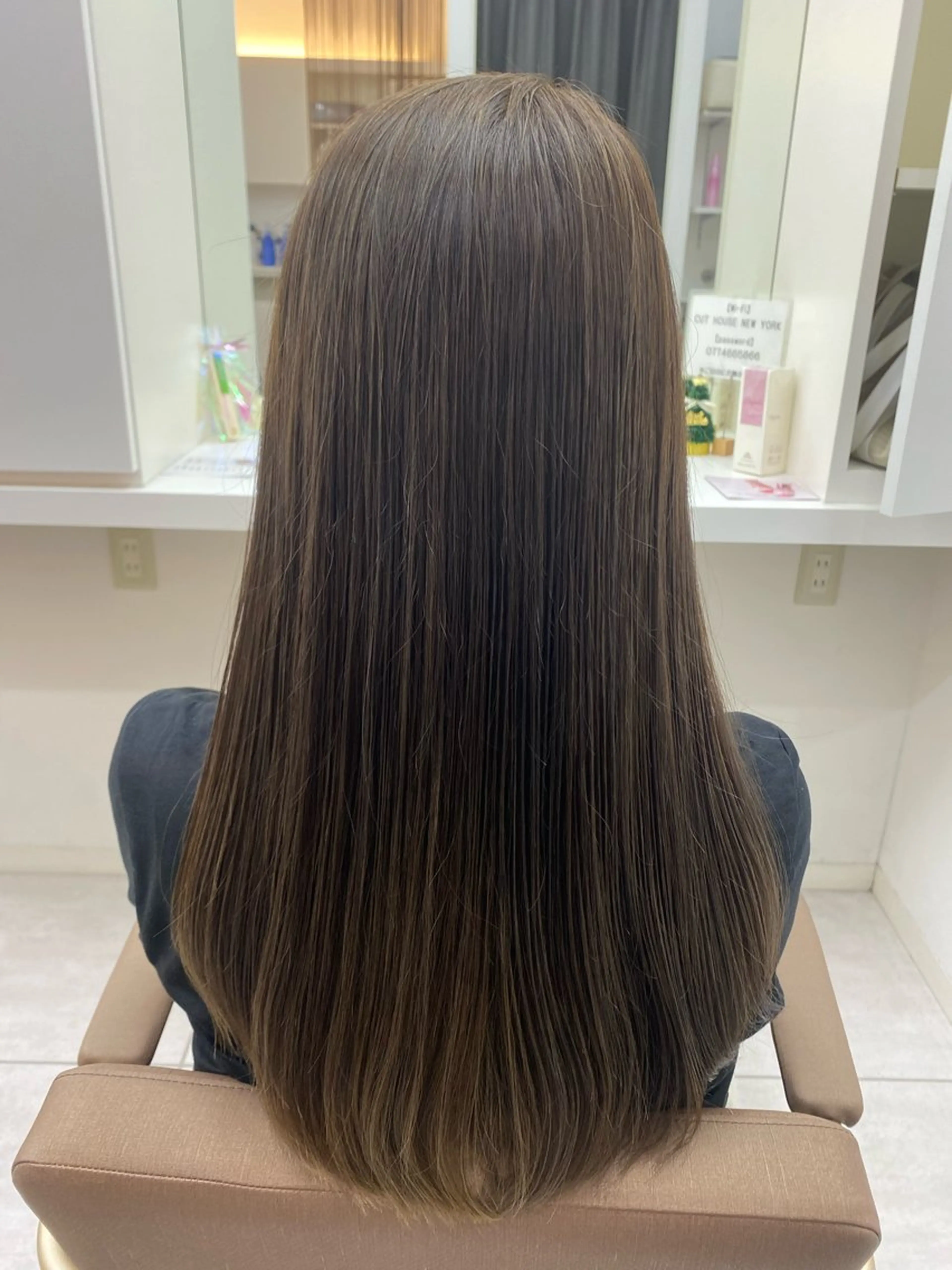 ロング カット ヘアカラー トリートメント CUT HOUSE NEW YORK所属・馬渕 由梨のヘアスタイル