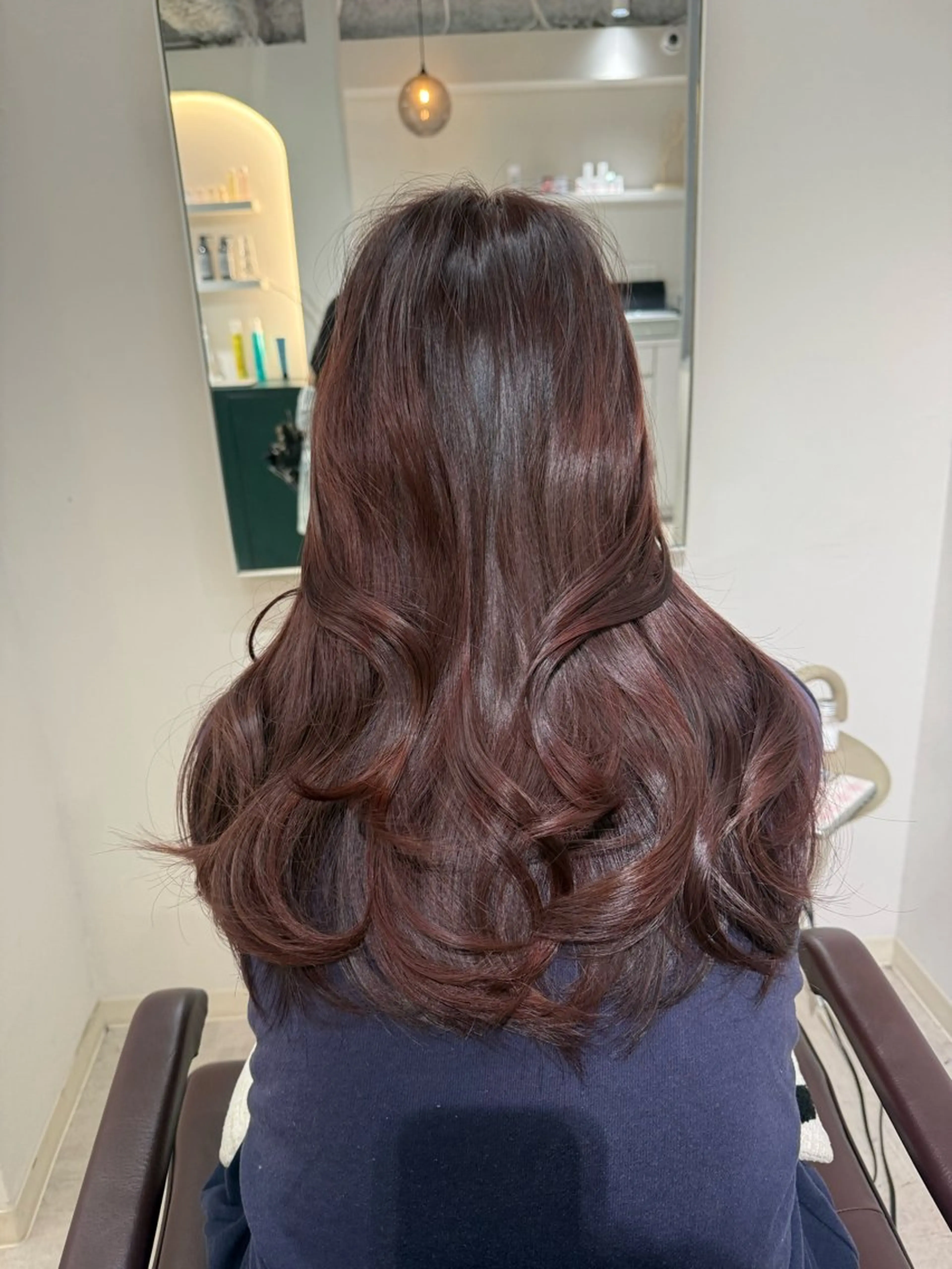 ロング カラー カット ヘアカラー トリートメント 🌻Reina／ ブリーチ／縮毛矯正のヘアスタイル