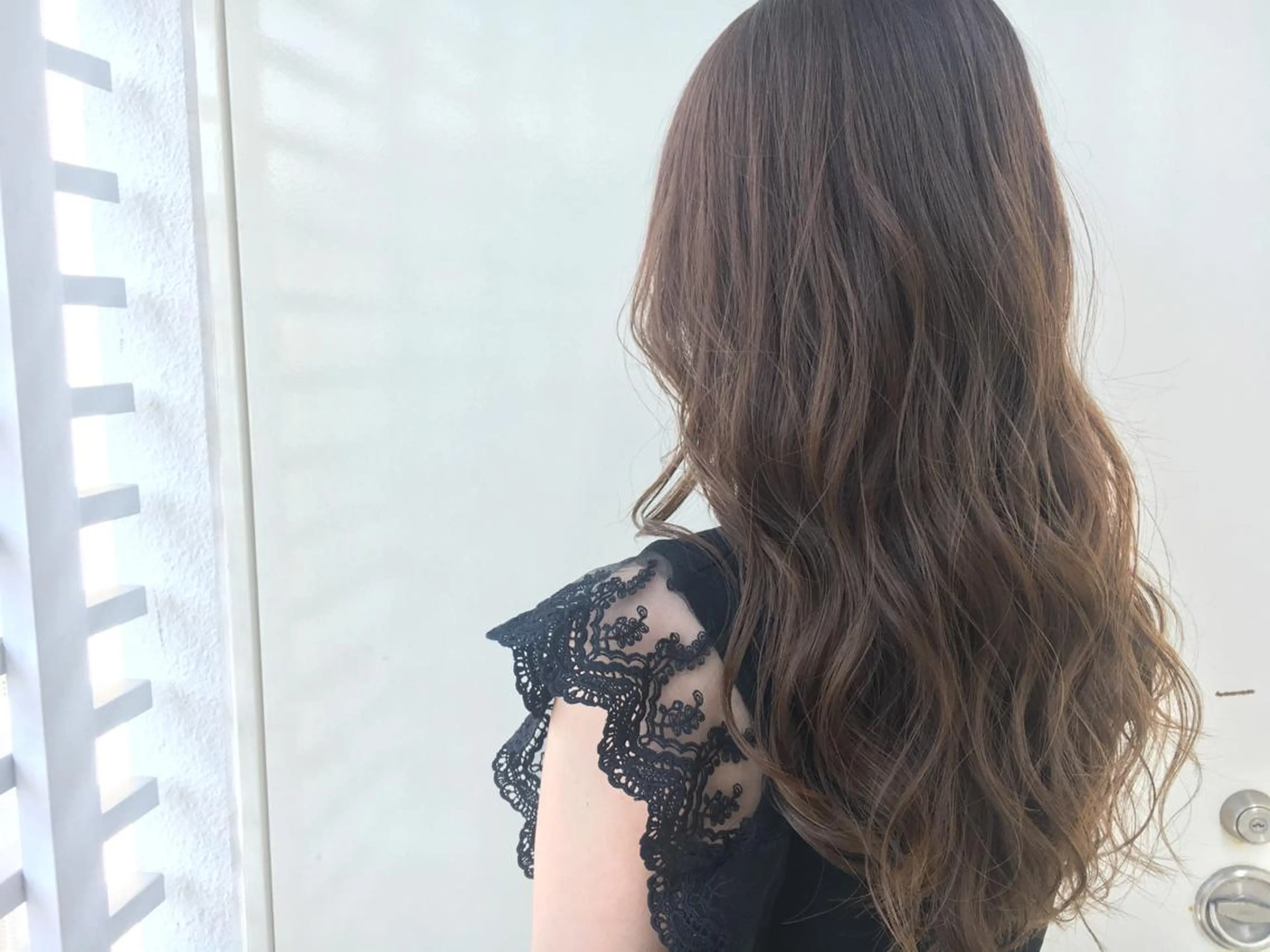 セミロング カラー パーマ ヘアアレンジ カット ヘアカラー トリートメント Zina福岡天神🪞 髪質改善🪞レイヤーのヘアスタイル