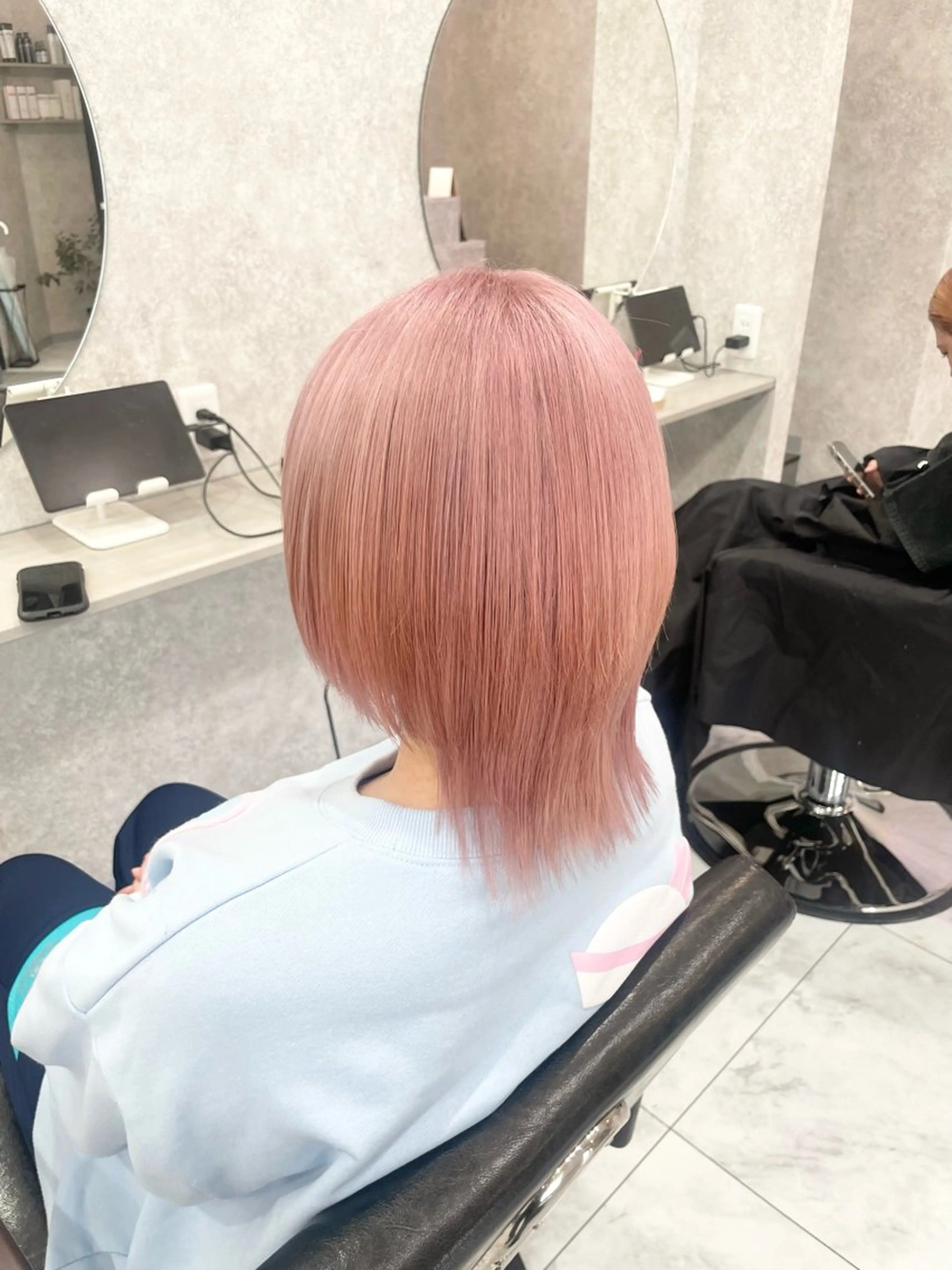 ショート 🦋ハイトーン🦋 石山 希理🦋のヘアスタイル