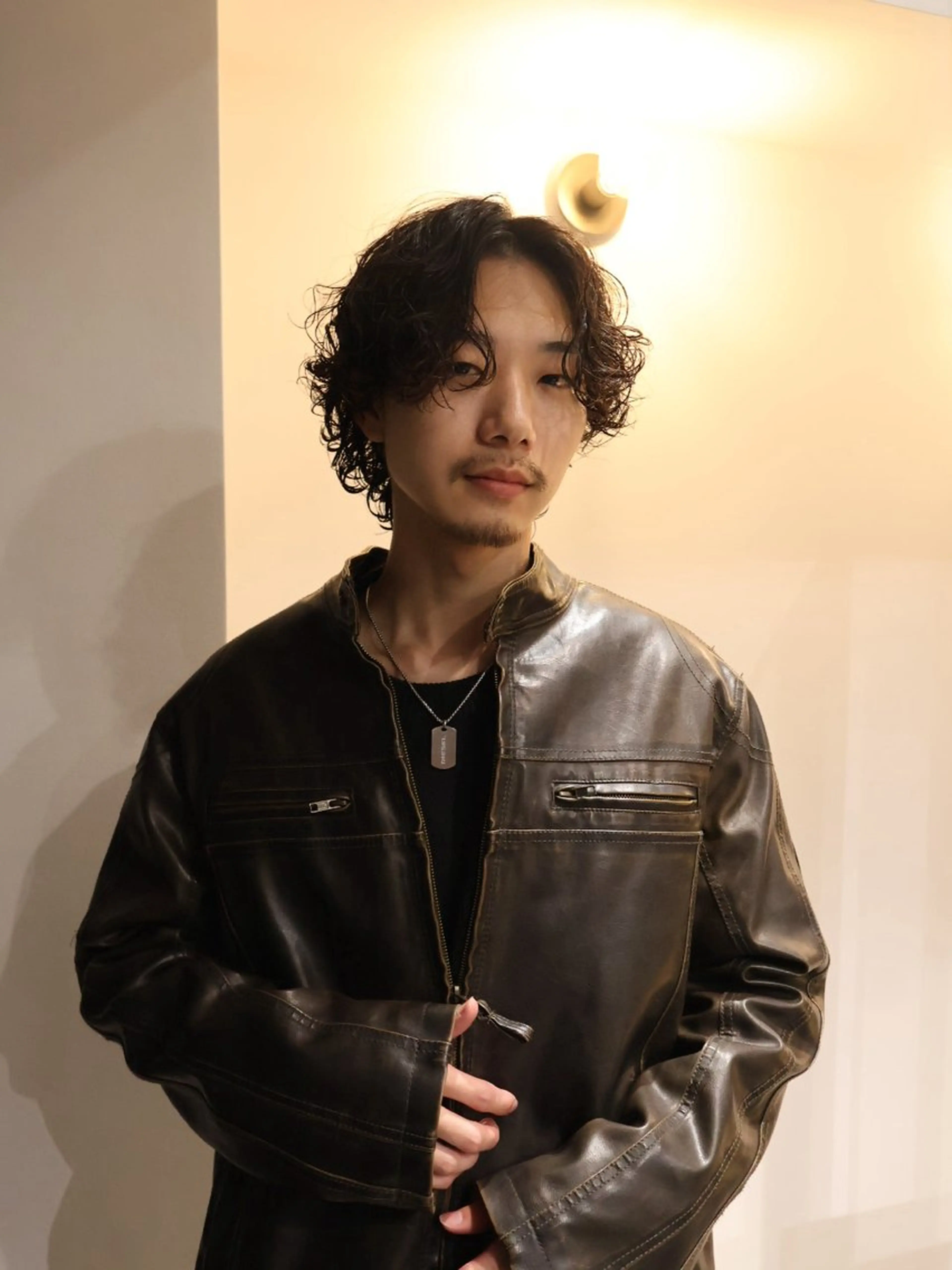 ショート メンズパーマ梅田 ・川副史晶のヘアスタイル