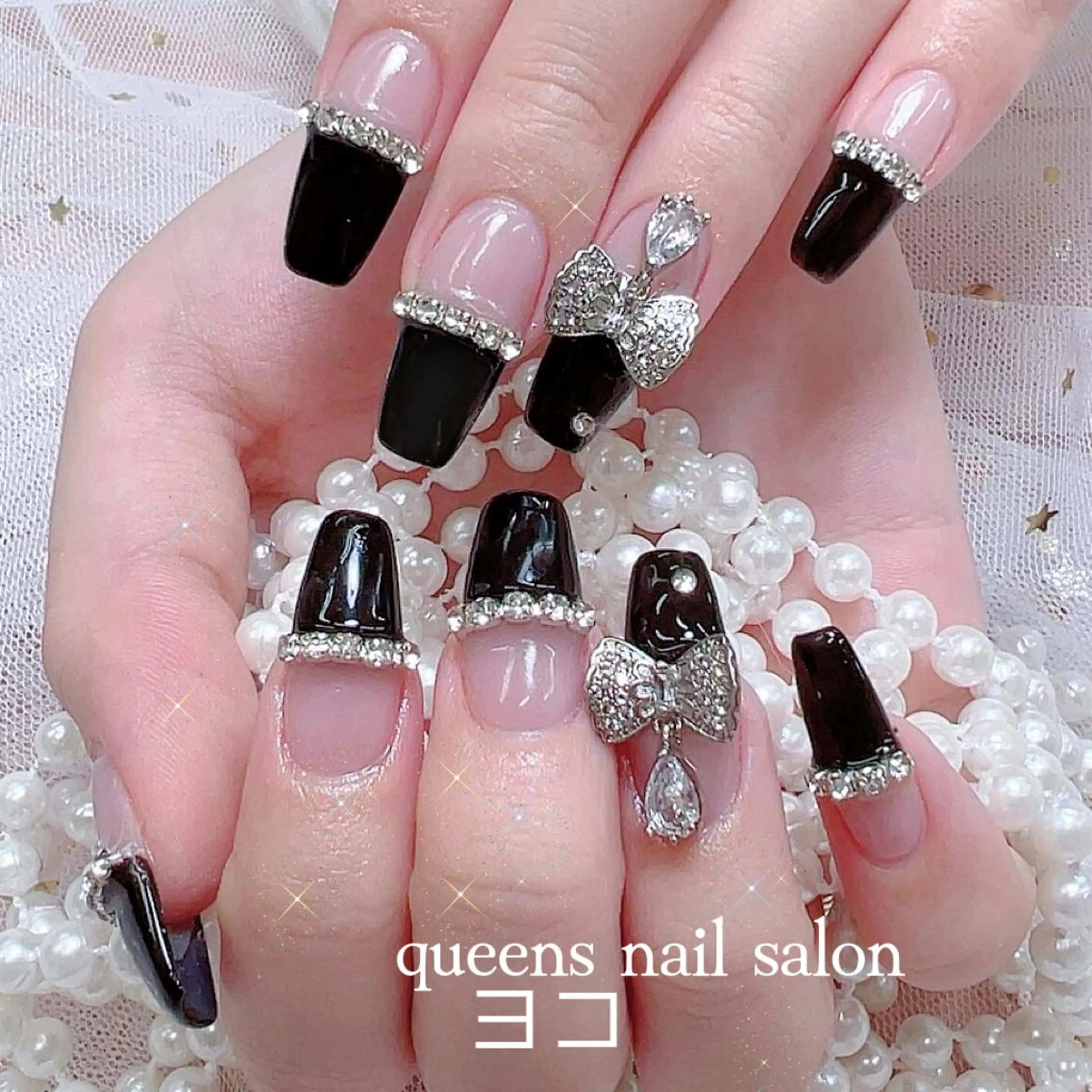 ネイル queensnail 🧸mikaのネイルデザイン