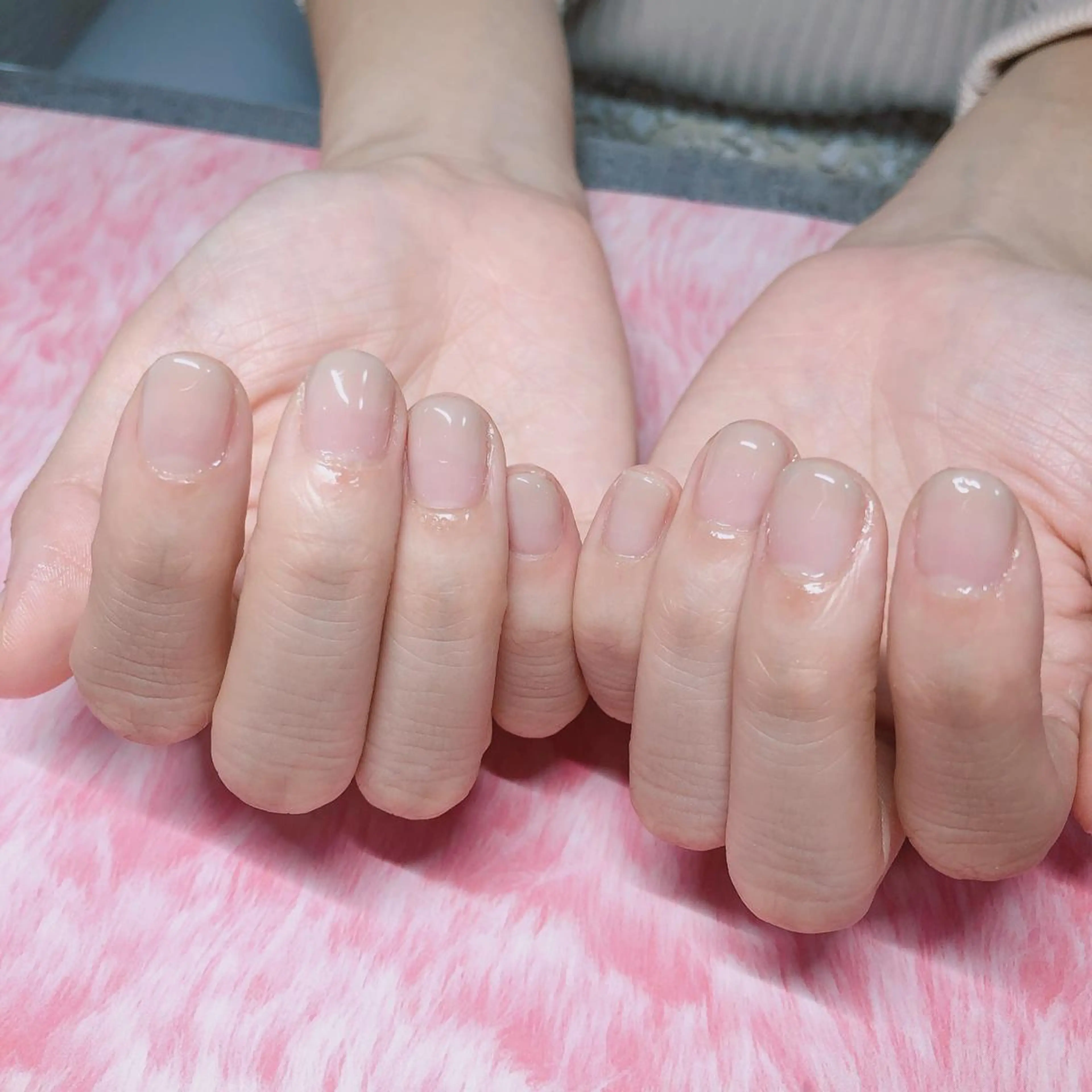 ネイル ジェルネイル グラデーション 奥園 良恵のネイルデザイン