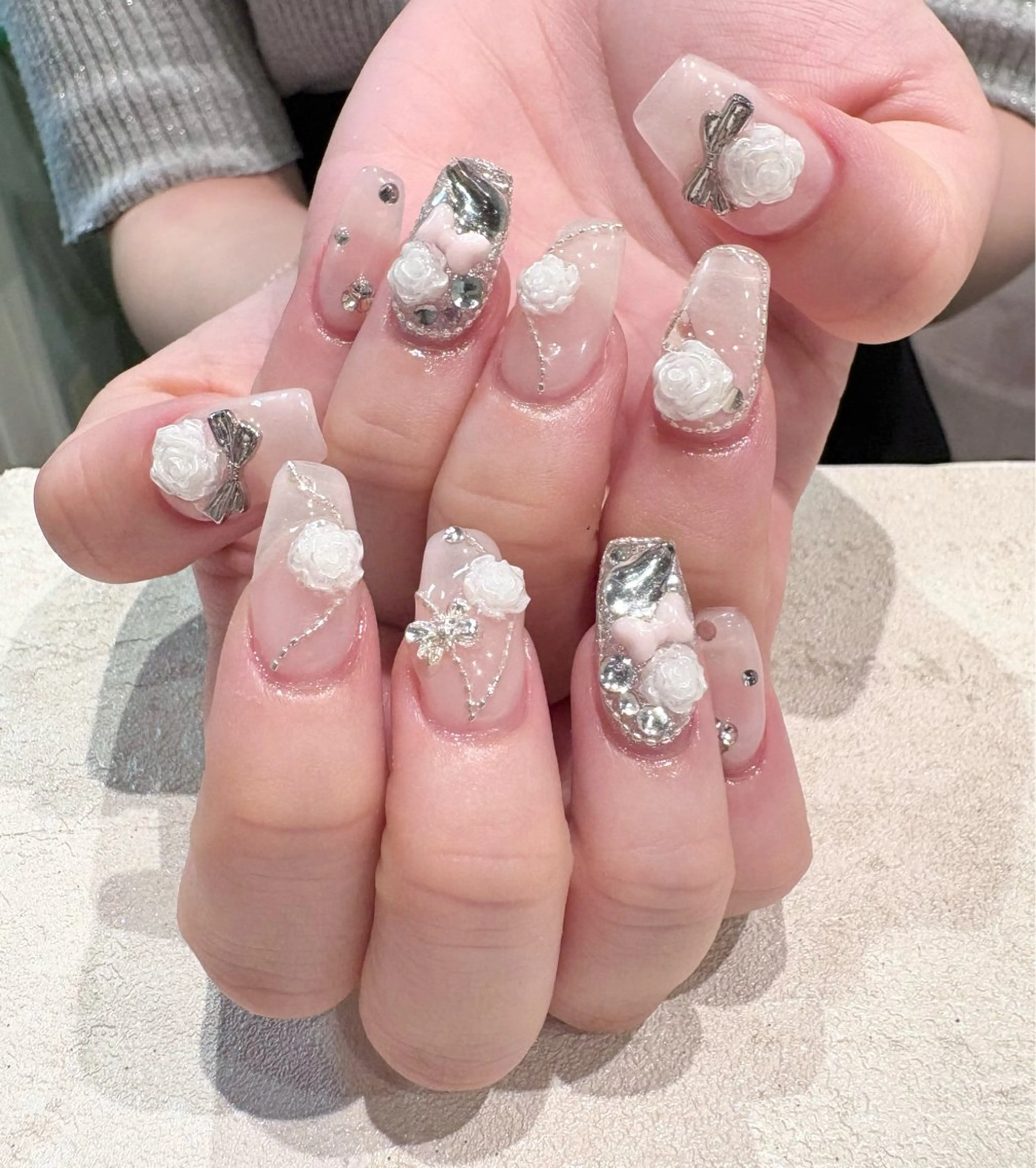 ネイル ハンドネイル ecrin 💎 mayuのネイルデザイン