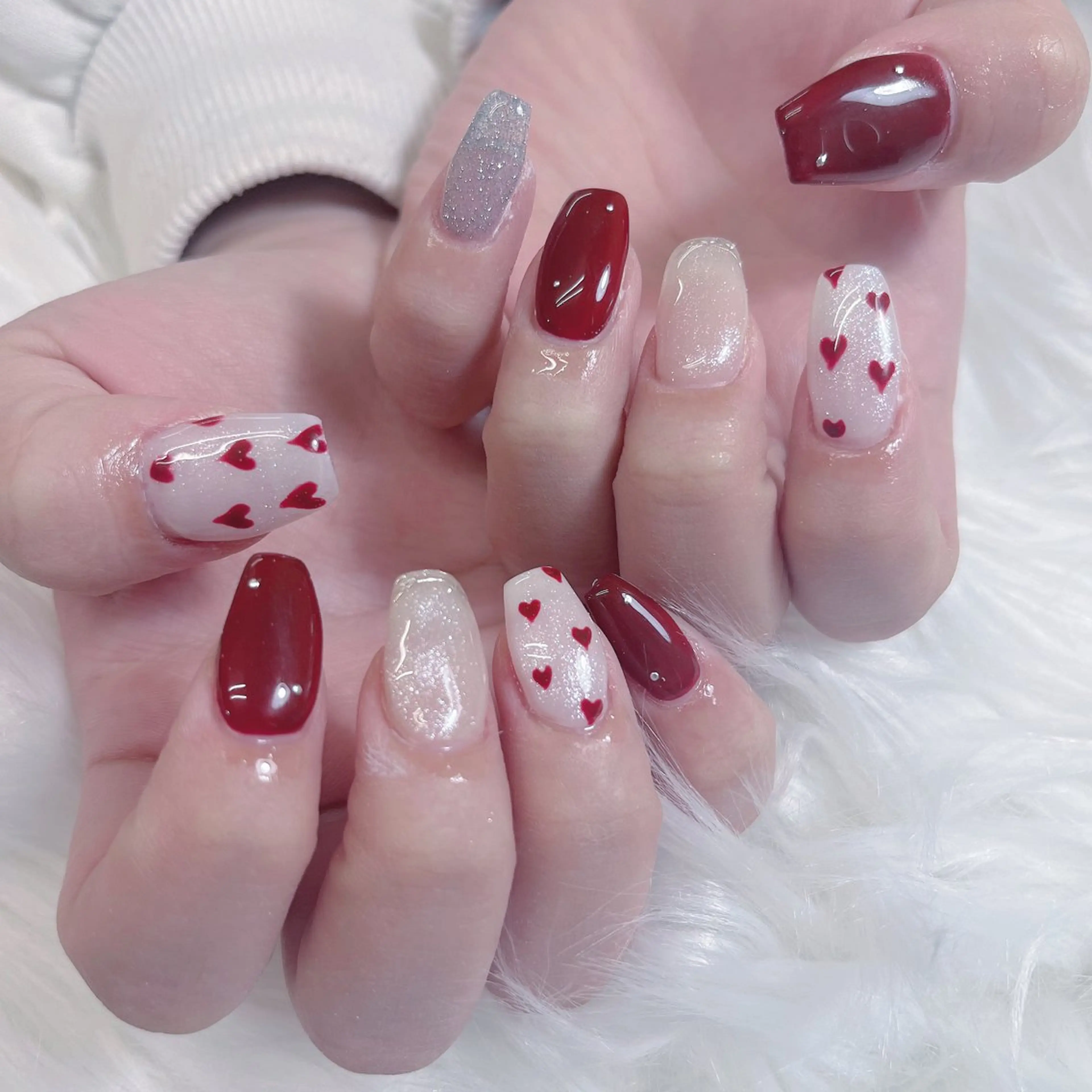 ネイル ハンドネイル Maya 🧊🫧‪のネイルデザイン