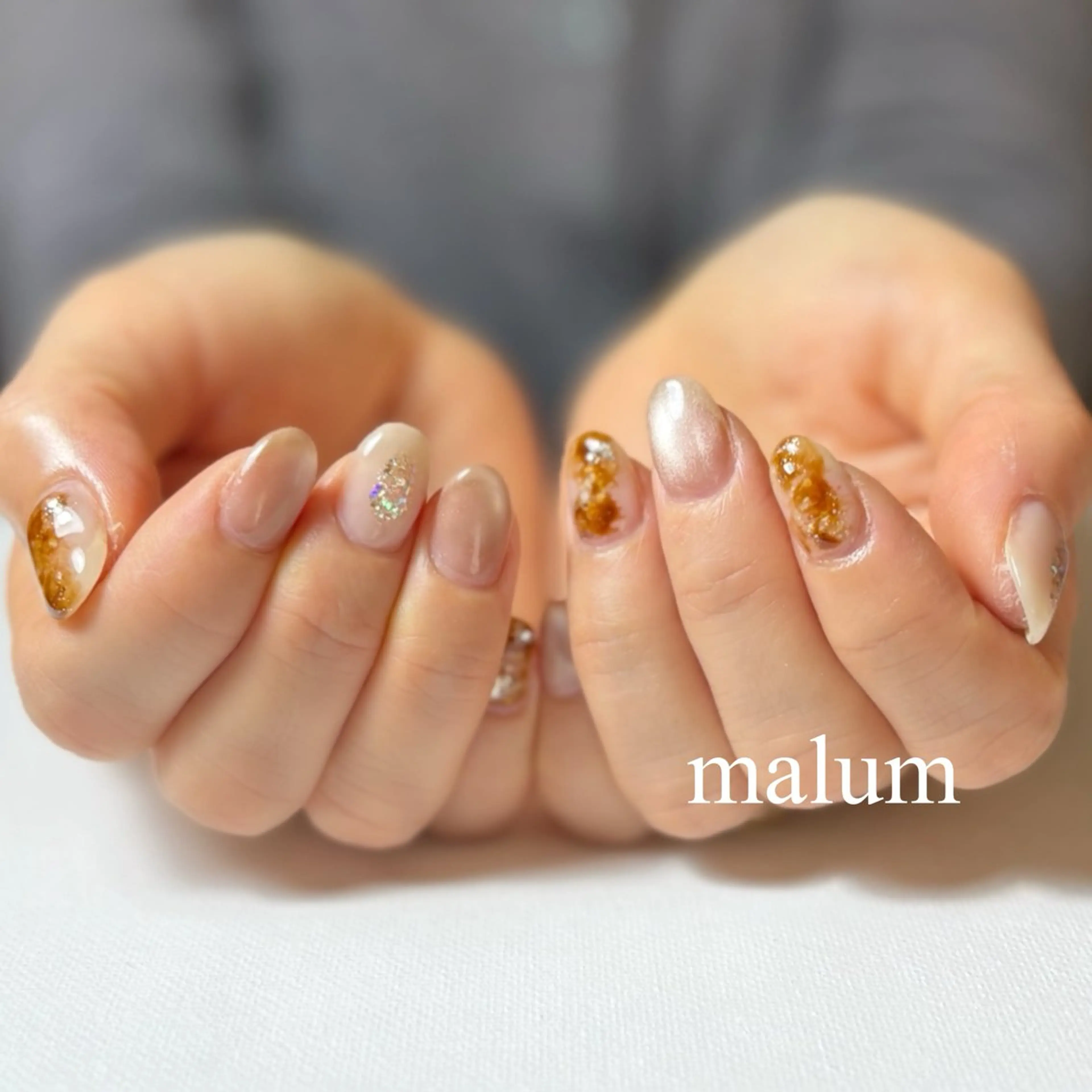ネイル ハンドネイル malum nailのネイルデザイン