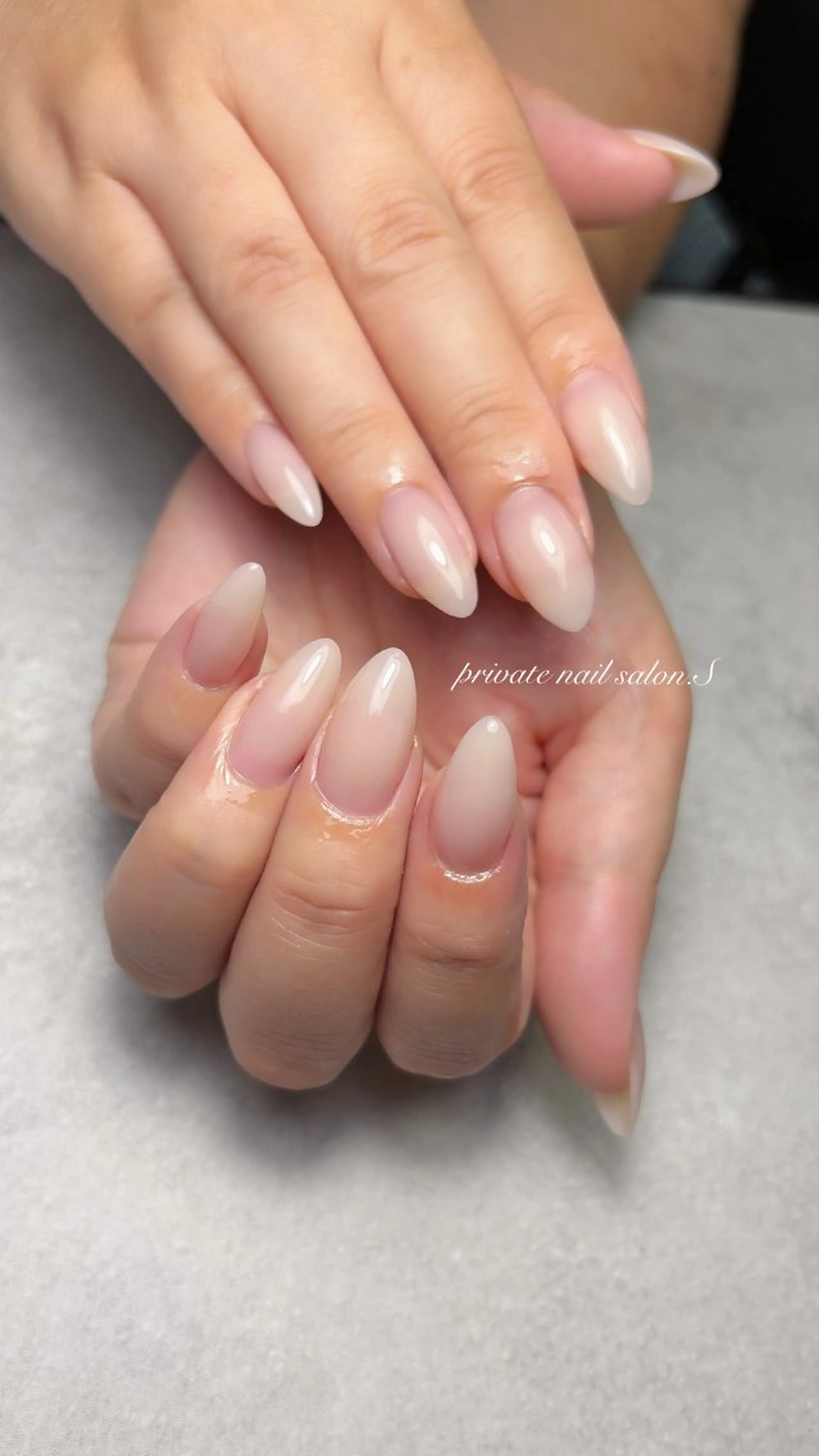 カラーパウダー長さだしワンカラー／ご新規様ジェルオフ無料の写真