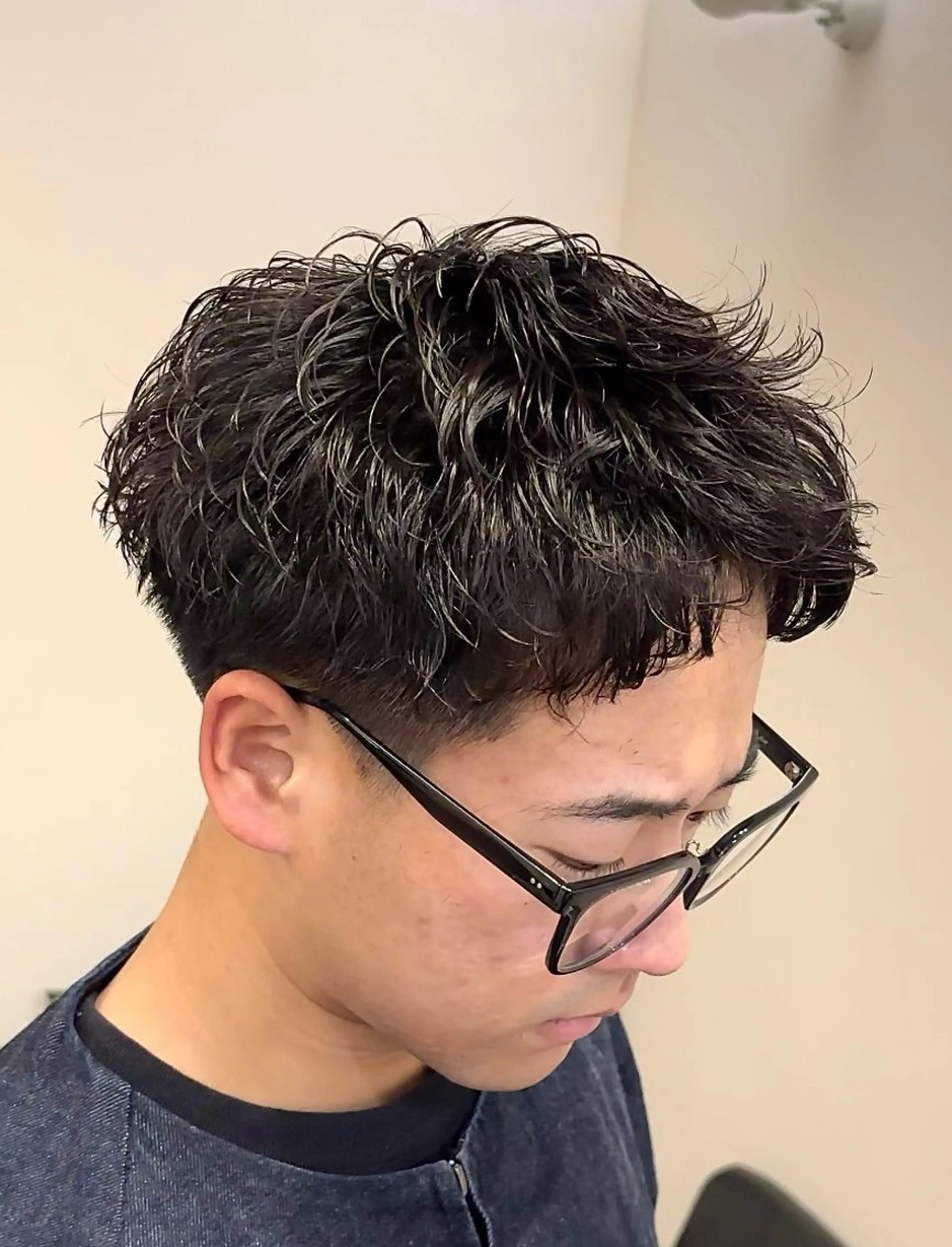 パーマ メンズ メンズパーマ カット パーマ RITZ 小平颯真のヘアスタイル