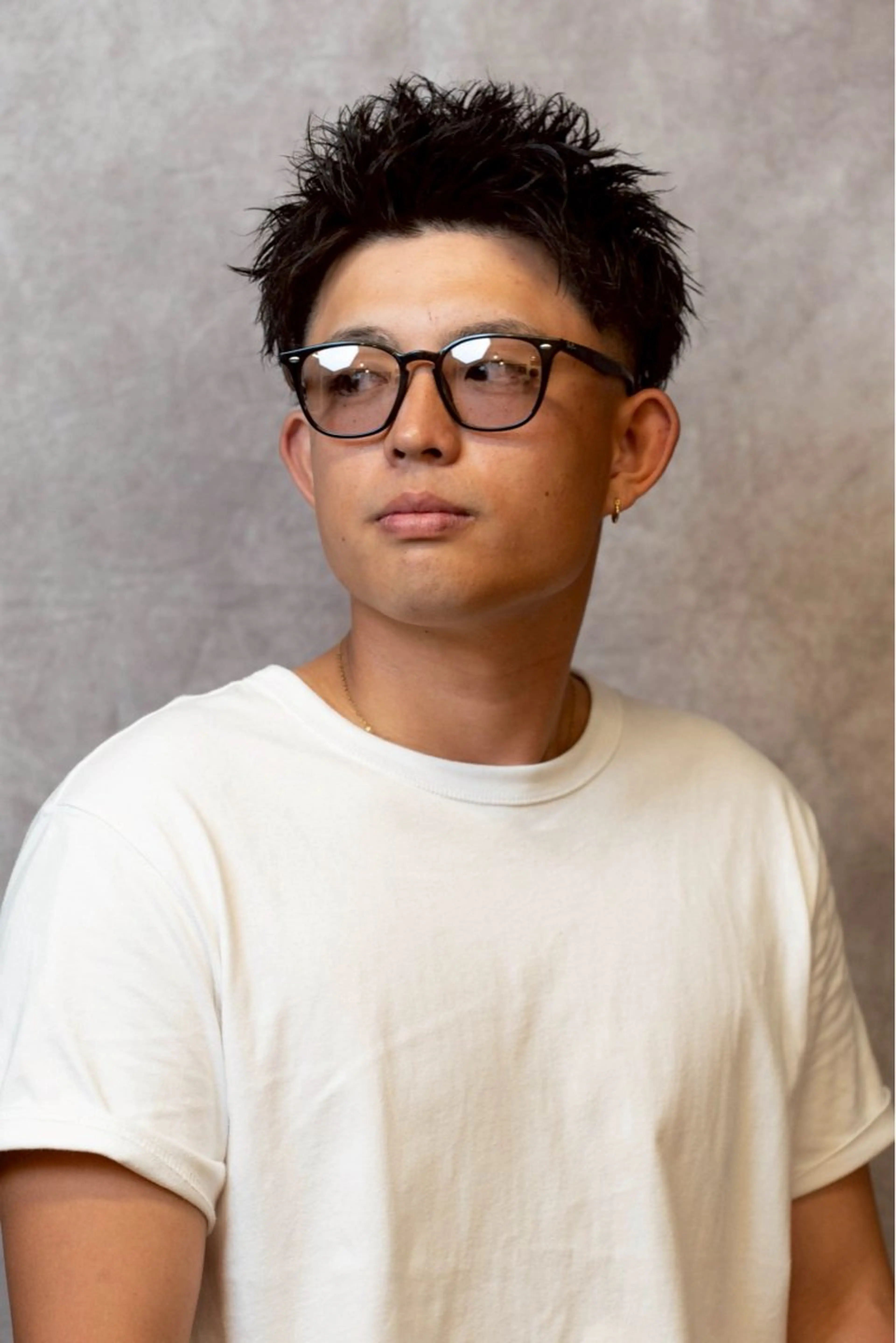 ショート メンズ 鈴木 一也のヘアスタイル