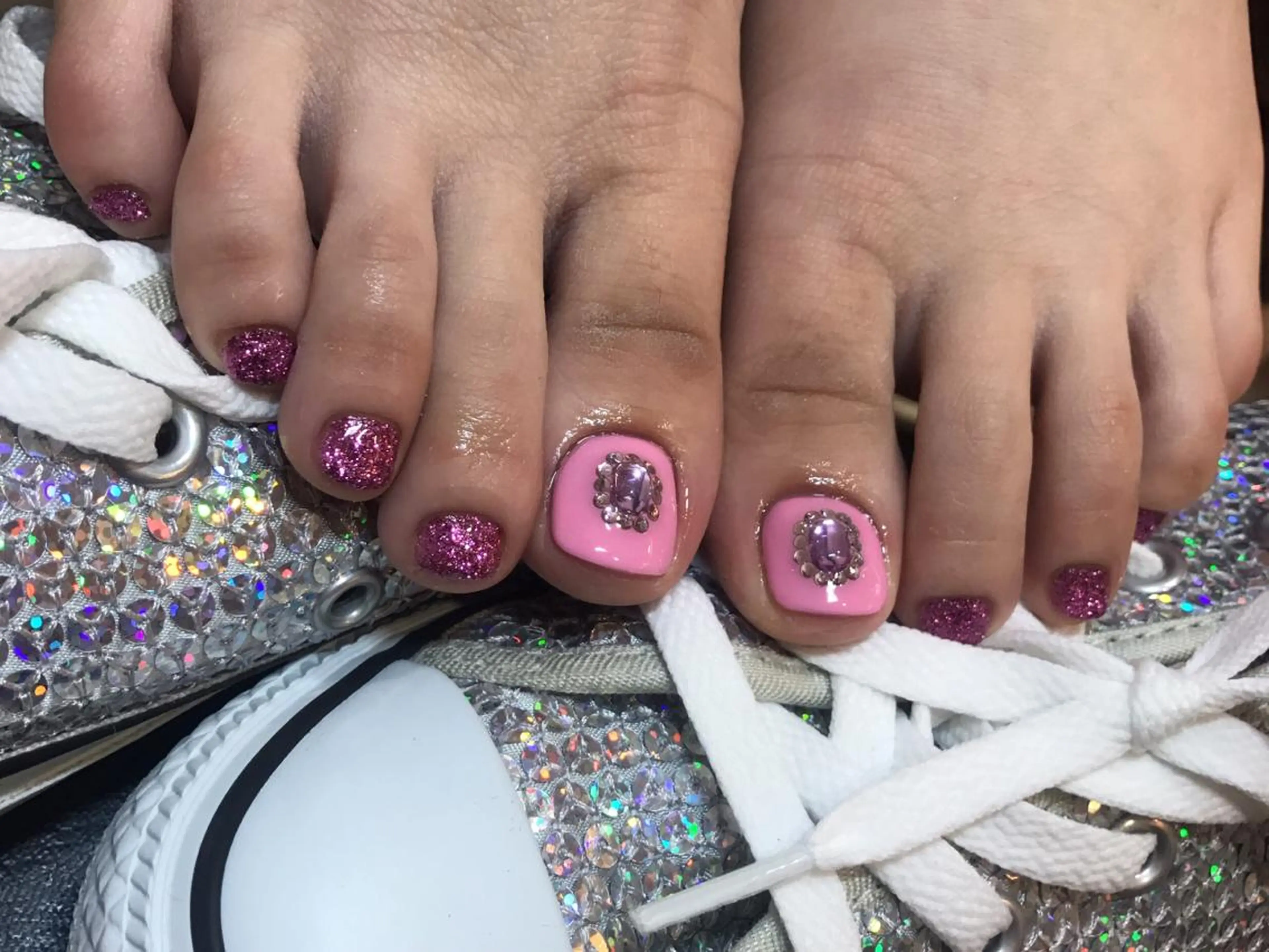 フットジェルワンカラー(ウォーターケア付)の写真