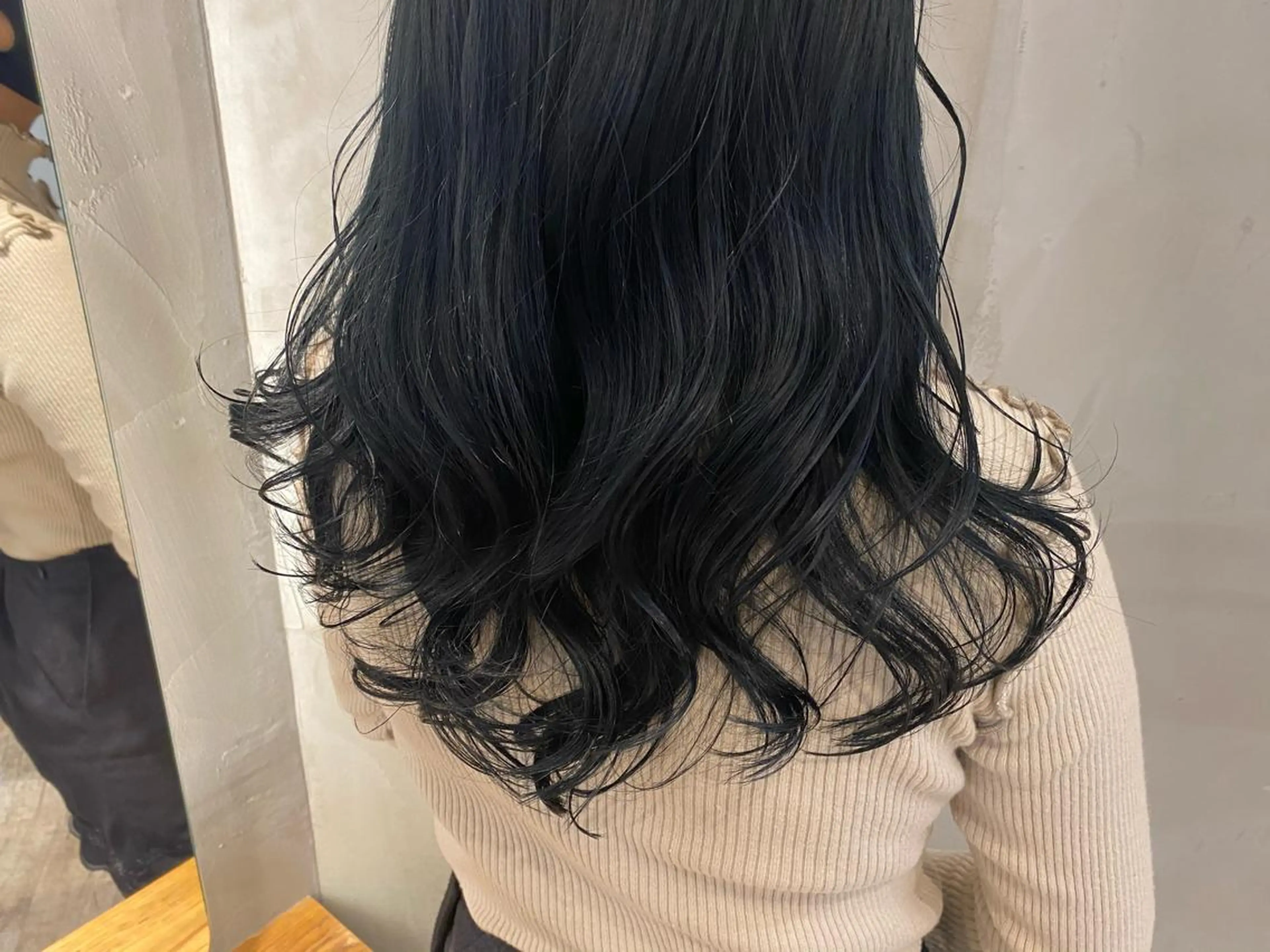 セミロング カット ヘアカラー 縮毛矯正 トリートメント 顔周りcut・ご相談 ＝新宿しずく🇰🇷のヘアスタイル