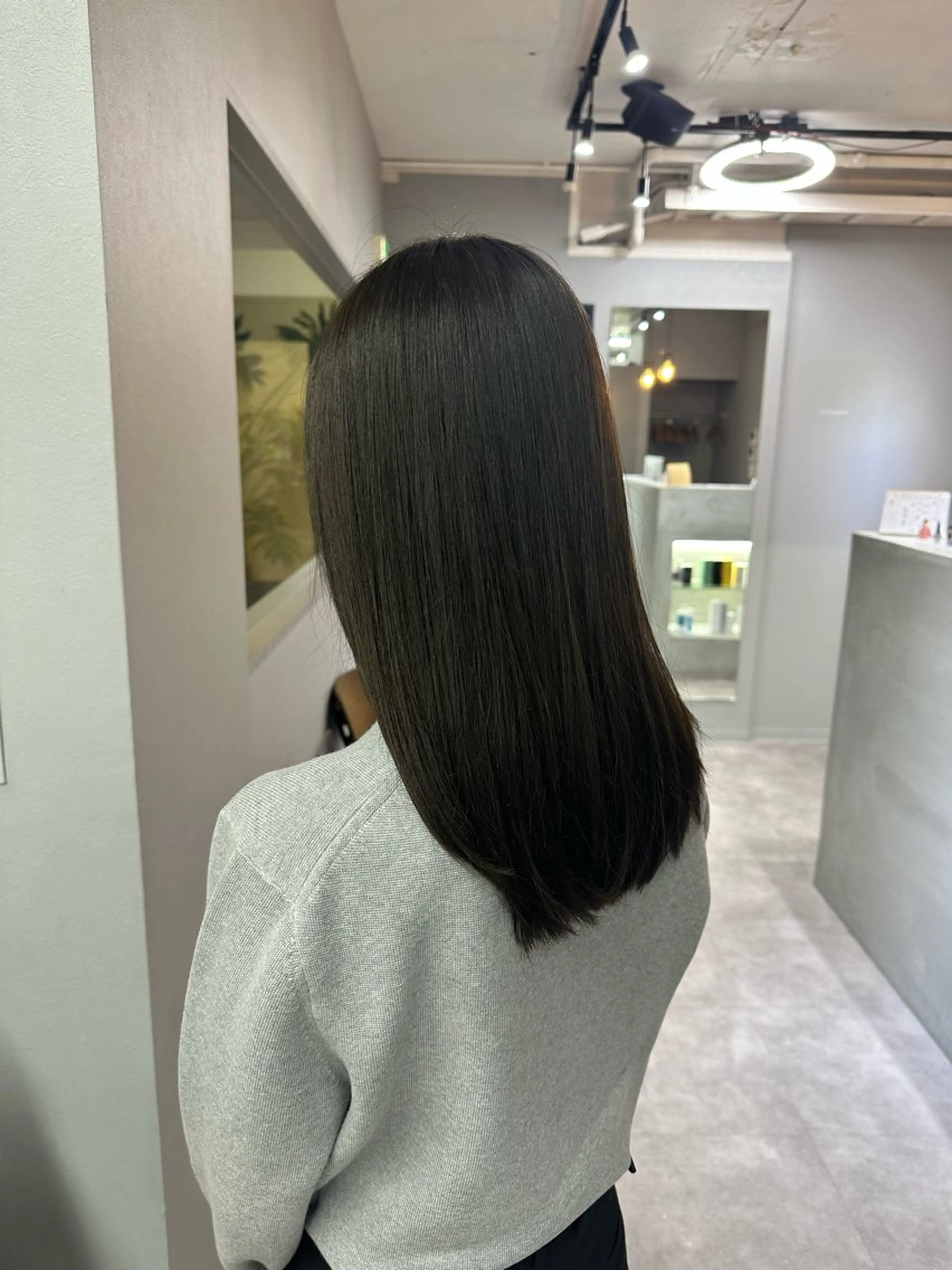 セミロング 似合わせcut/艶 color🫧ひかりのヘアスタイル