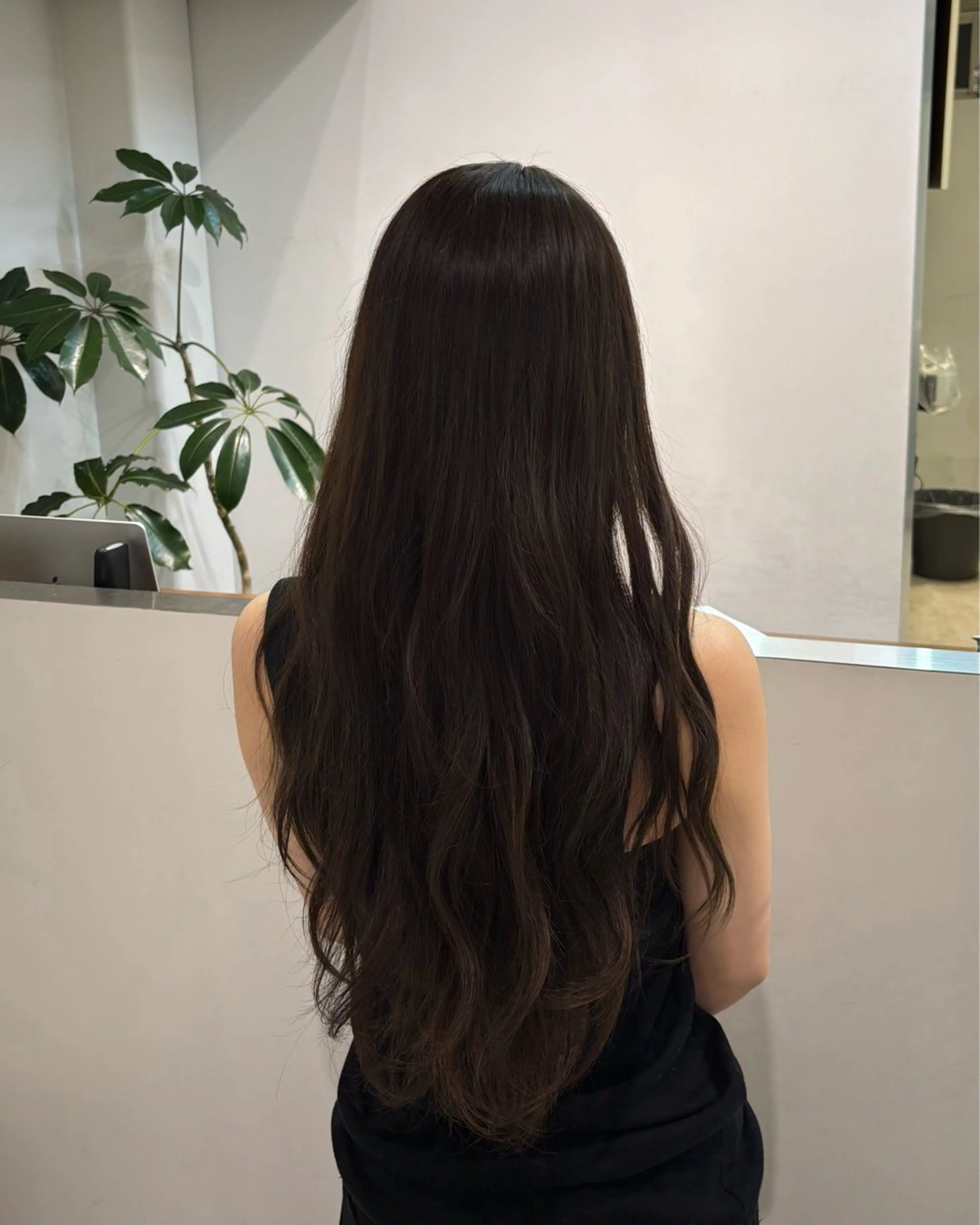 ロング カラー ヘアアレンジ 🫟ダブルカラー 小島千夏🫟のヘアスタイル